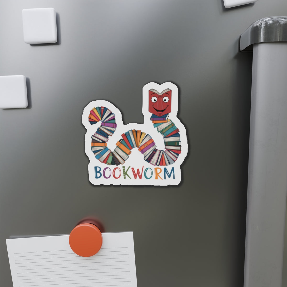 Bookworm Magnet Kitchen Decor Office Decoration Bookworm Decor Library Decoration