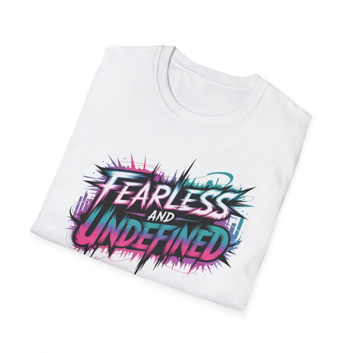Fearless And Undefined T-Shirt, KPop Anime Inspired Graphic Tee, Empowering Quote Shirt, Bold Aesthetic Top For Fans, Dreamers, And Performers