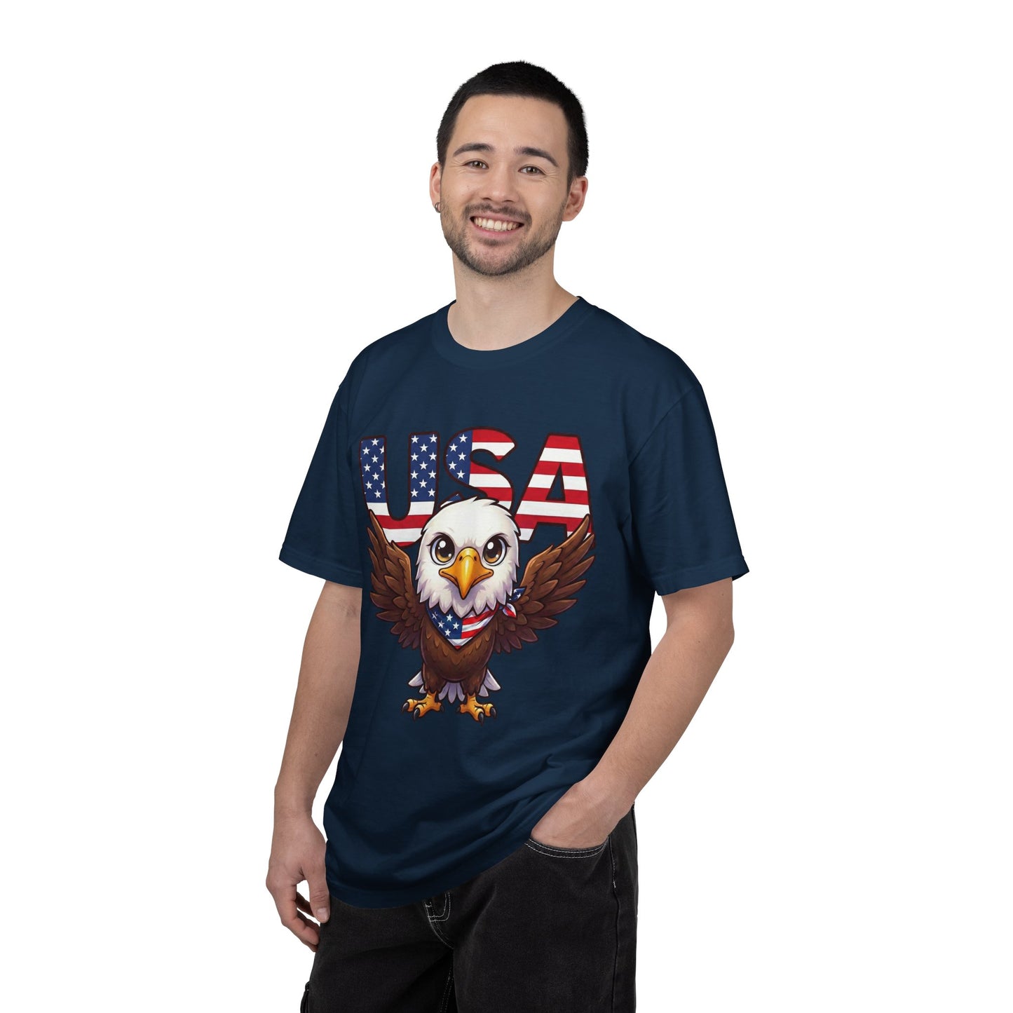 USA Eagle Shirt, Patriotic Comfort Colors Shirt, American Flag Eagle T Shirt, Fourth Of July Shirt, Freedom Graphic Tee, USA Pride Shirt