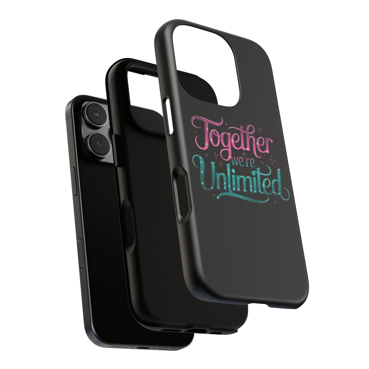 iPhone Case with Musical Quote Together We're Unlimited Musical Phone Case