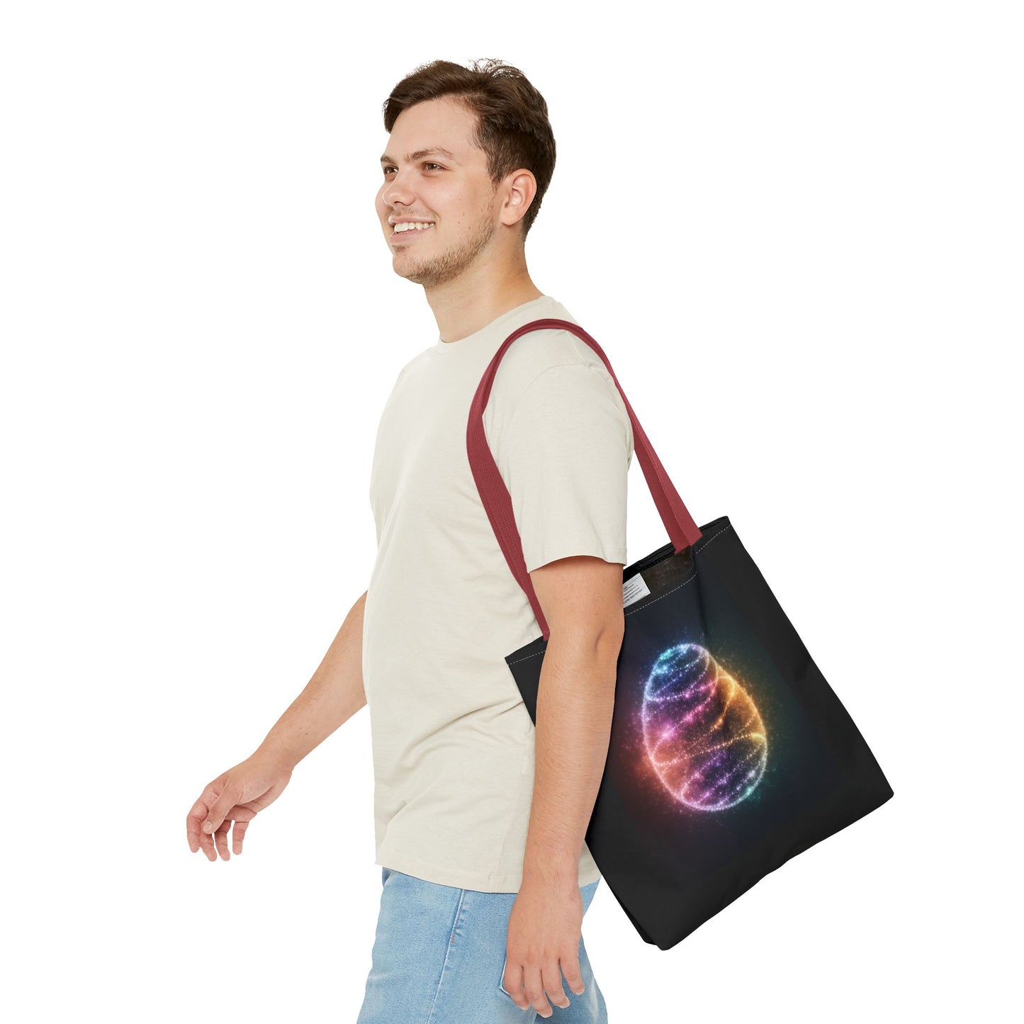 Bioluminescent Easter Egg Tote Bag