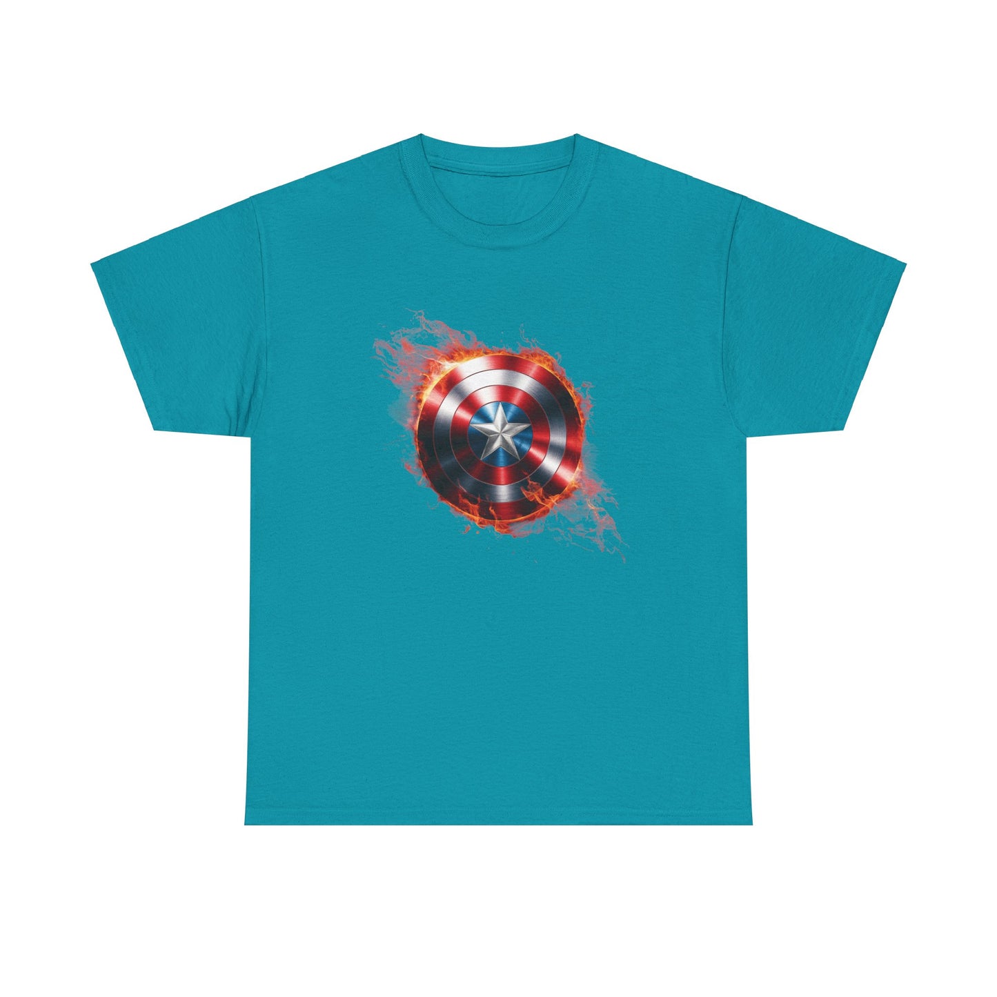 Captain America Flame Tee