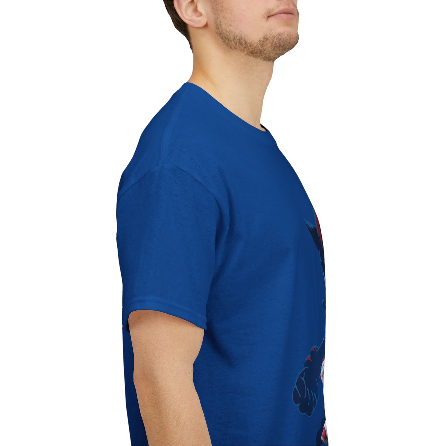 Blue Speed Hero Graphic Tee | Retro Gaming Legend T-Shirt | Fan Inspired Gamer Apparel | Cool Vintage Style Unisex Shirt for Adults & Teens