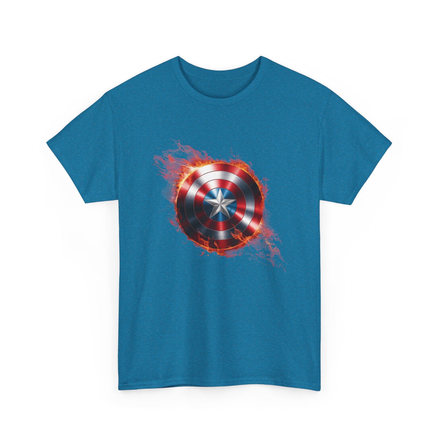 Captain America Flame Tee