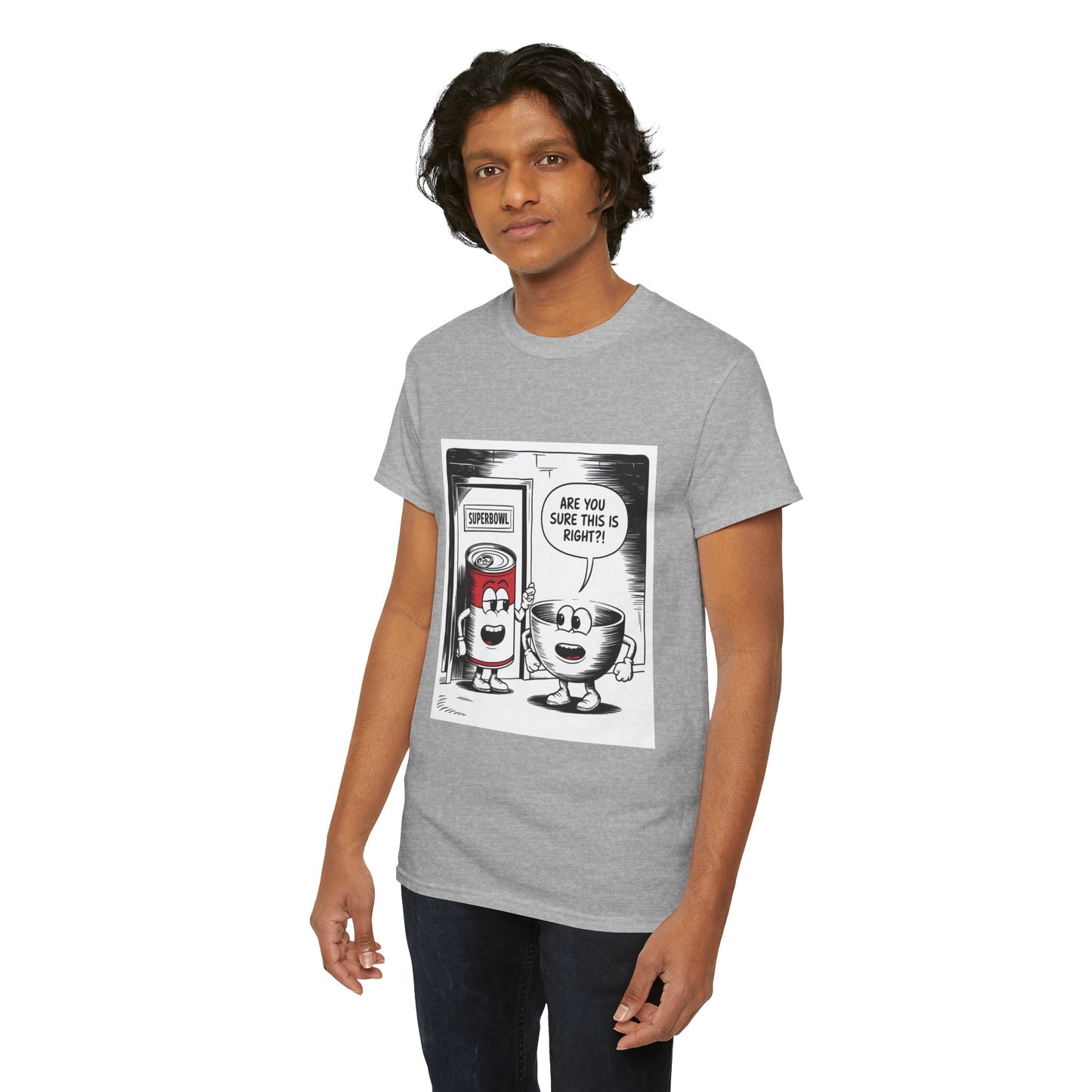 Comic Unisex Tee - Superbowl Design