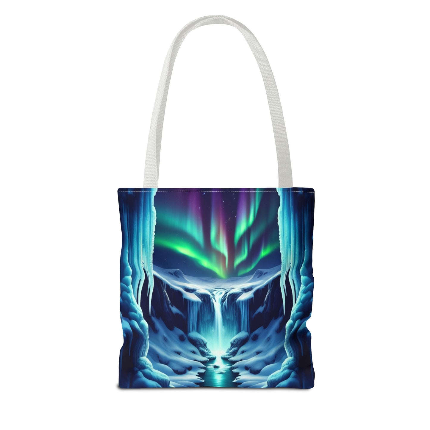 Icy Landscape Tote Bag