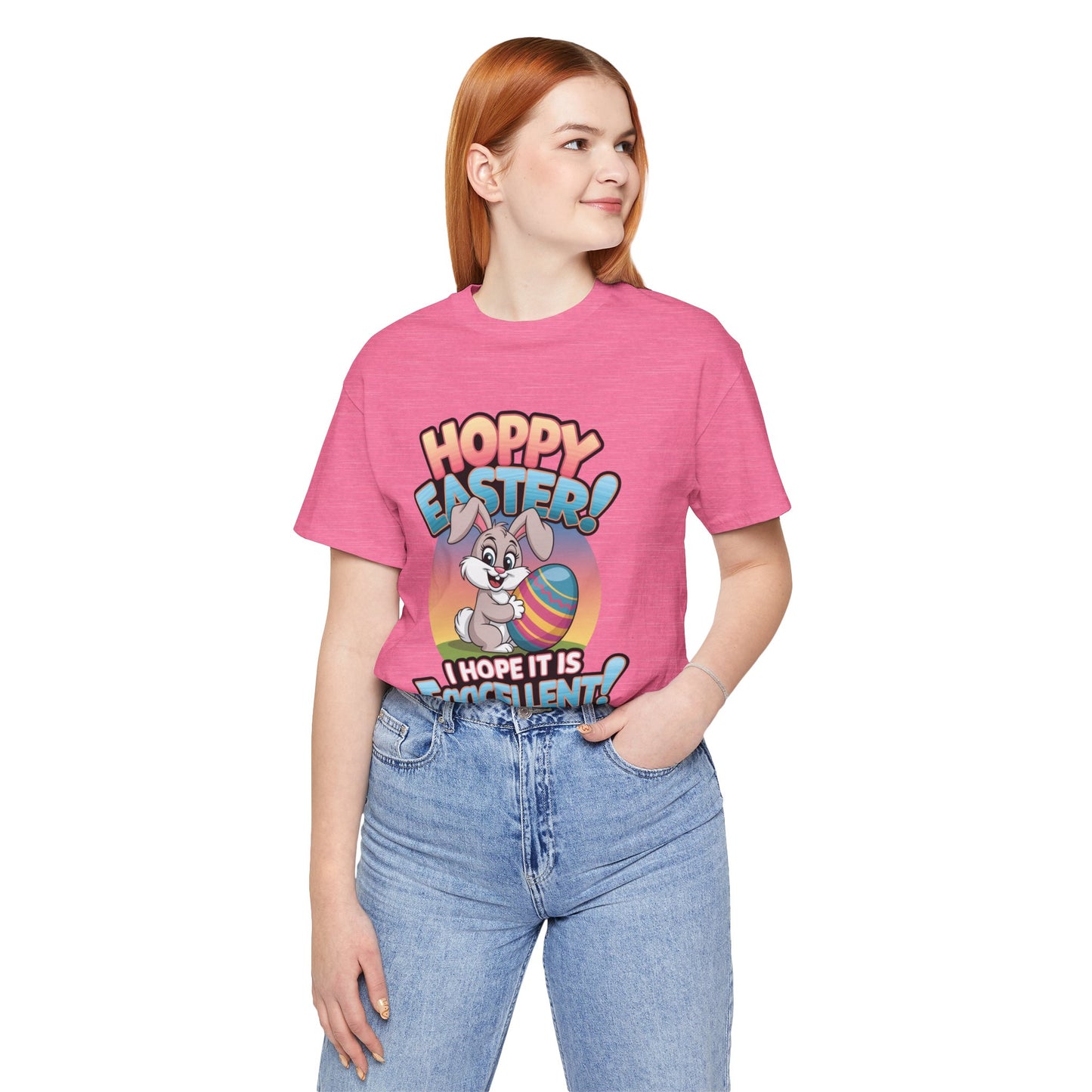 Happy Easter Unisex Tee Easter Shirt Easter Bunny T Shirt Easter Apparel Easter Bunny Outfit