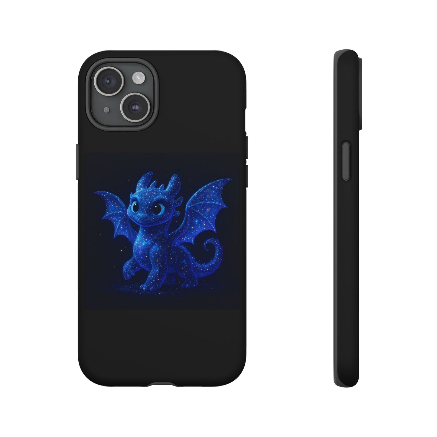 Galaxy Dragon iPhone Case - Cute Fantasy Star Phone Cover for iPhone Phones | Gift for Dragon Lover | Cosmic Creature Art