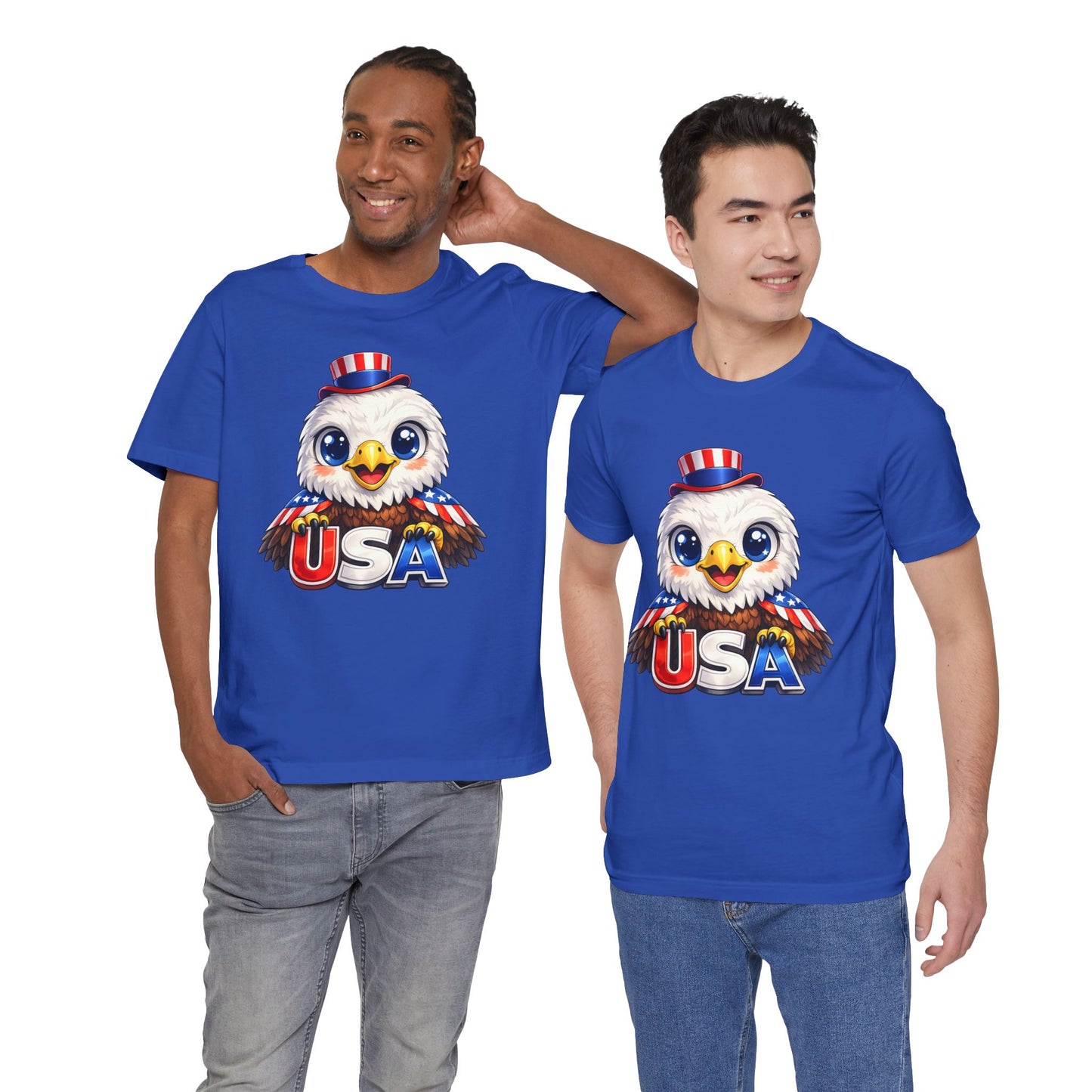 Cute USA Eagle Shirt, Patriotic Eagle T Shirt, Fourth Of July Shirt, American Flag Eagle Tee, Freedom Graphic Shirt, USA Pride Top