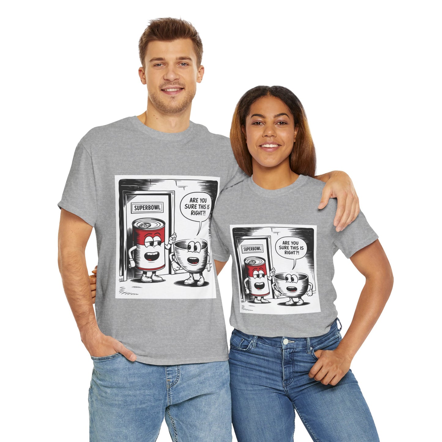 Comic Unisex Tee - Superbowl Design