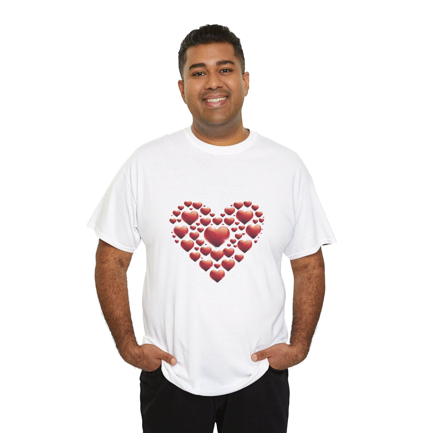 Heart Of Hearts Shirt, Minimal Valentine Shirt, Red Heart Graphic Tee, Love Aesthetic T Shirt, Valentine Gift Shirt