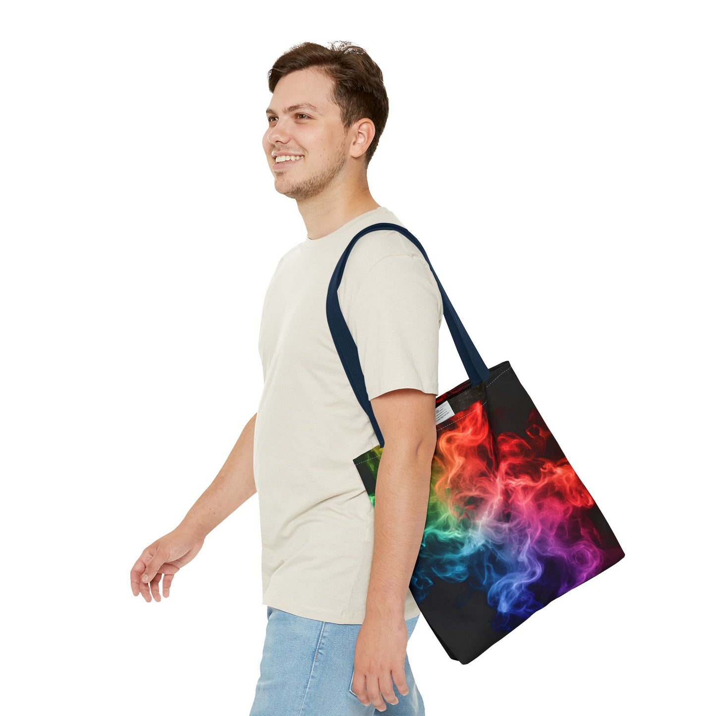 Colorful Smoke Tote Bag