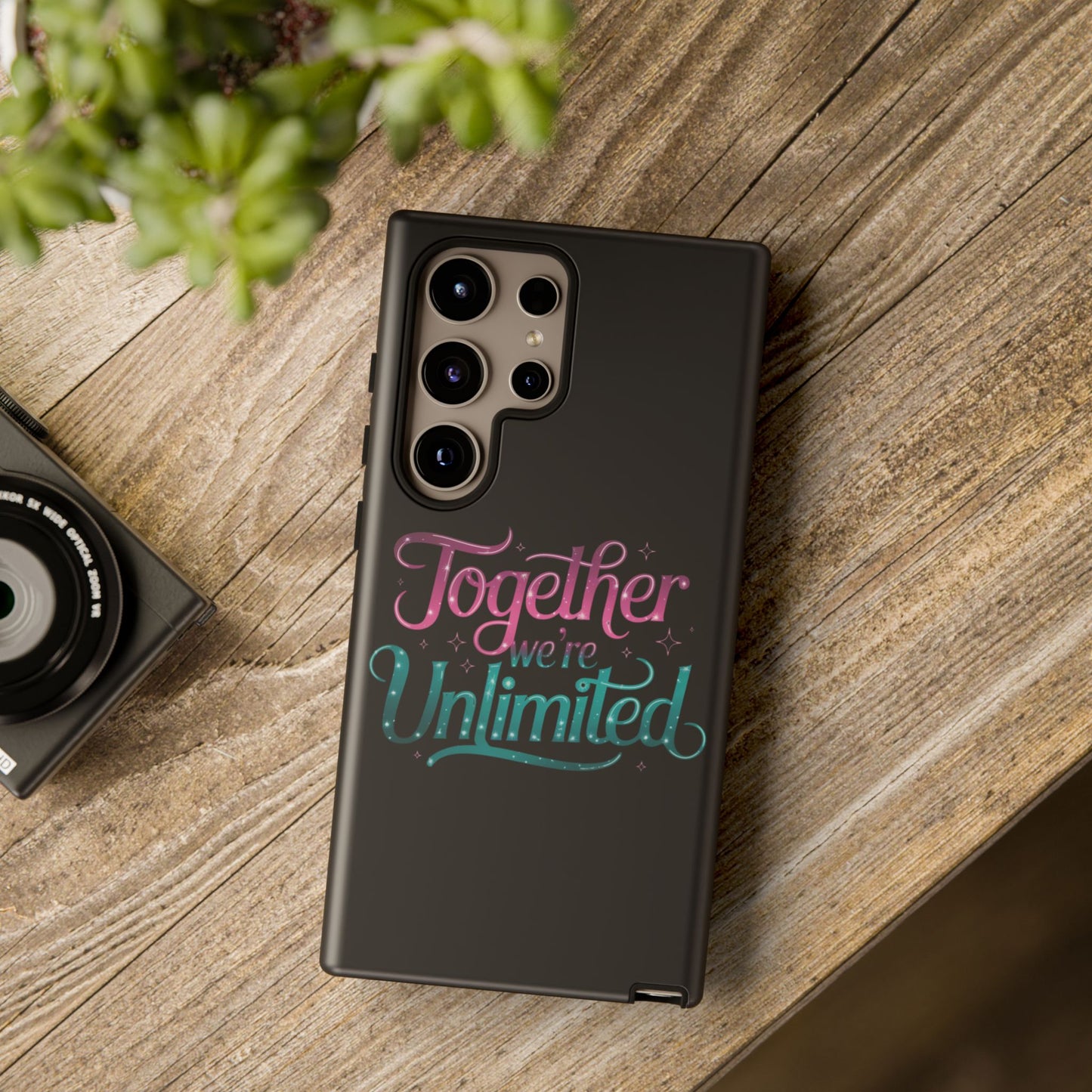 Samsung Case Musical Quote 'Together We're Unlimited' Musical Phone Case