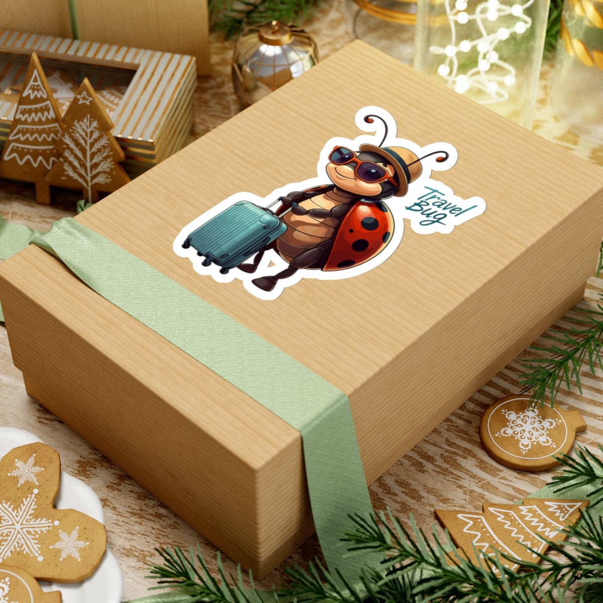 Sticker Travel Bug Ladybug