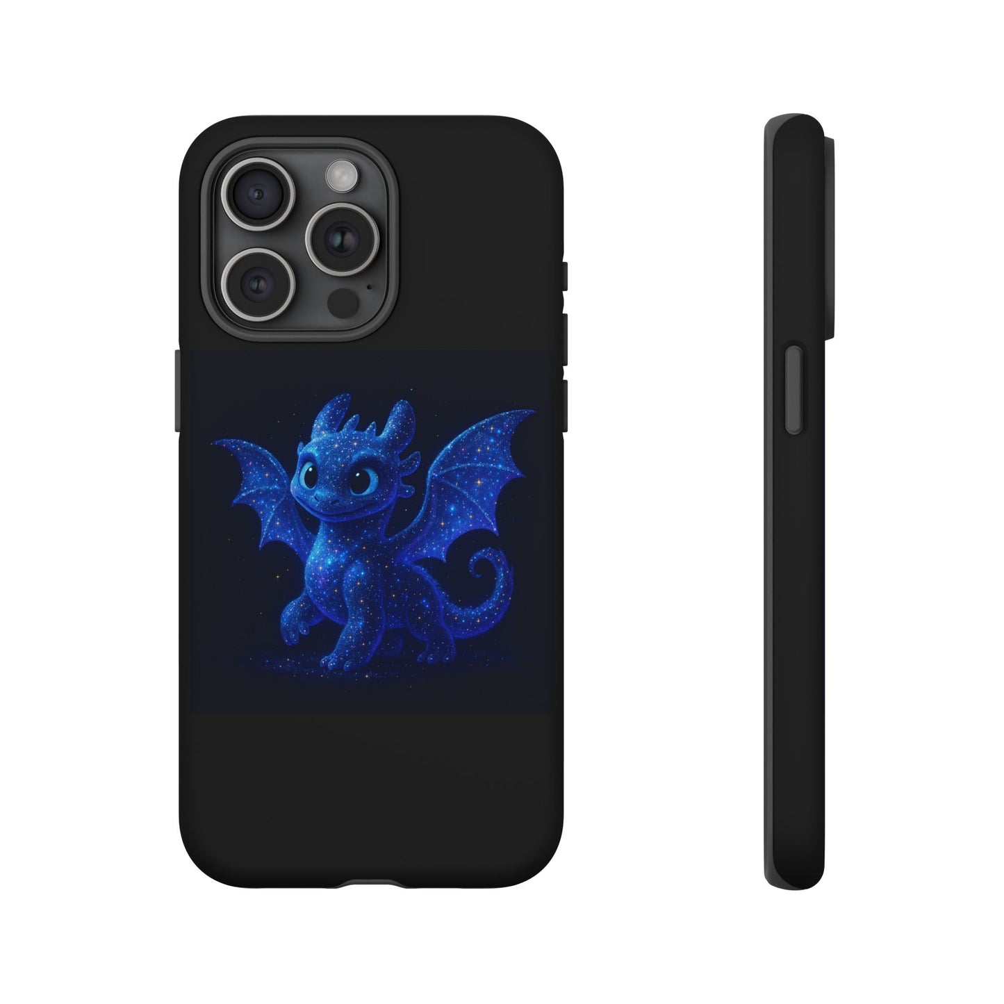 Galaxy Dragon iPhone Case - Cute Fantasy Star Phone Cover for iPhone Phones | Gift for Dragon Lover | Cosmic Creature Art