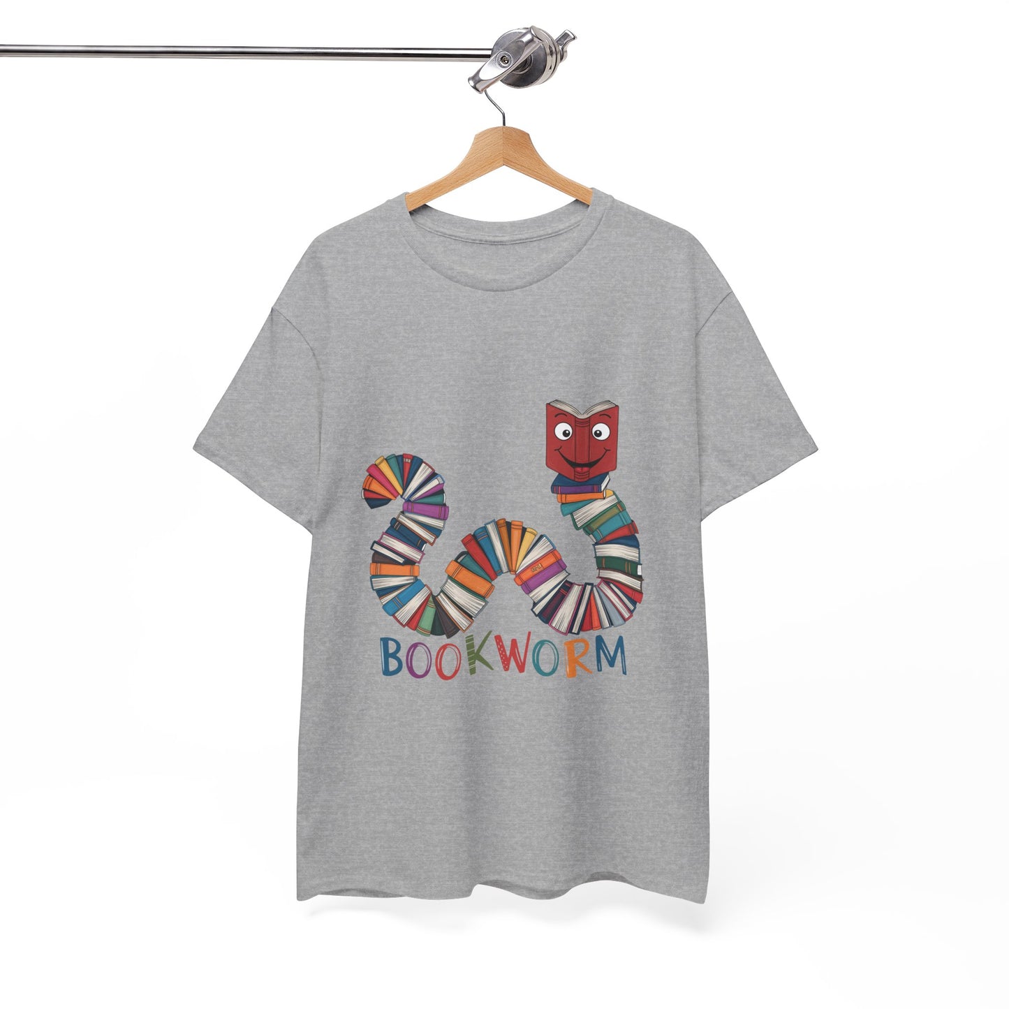 Cute Bookworm Shirt – Funny Reading Lover Tee – Teacher Gift – Kids Book Tee – Unisex Book Nerd Shirt – Book Club Graphic T-Shirt
