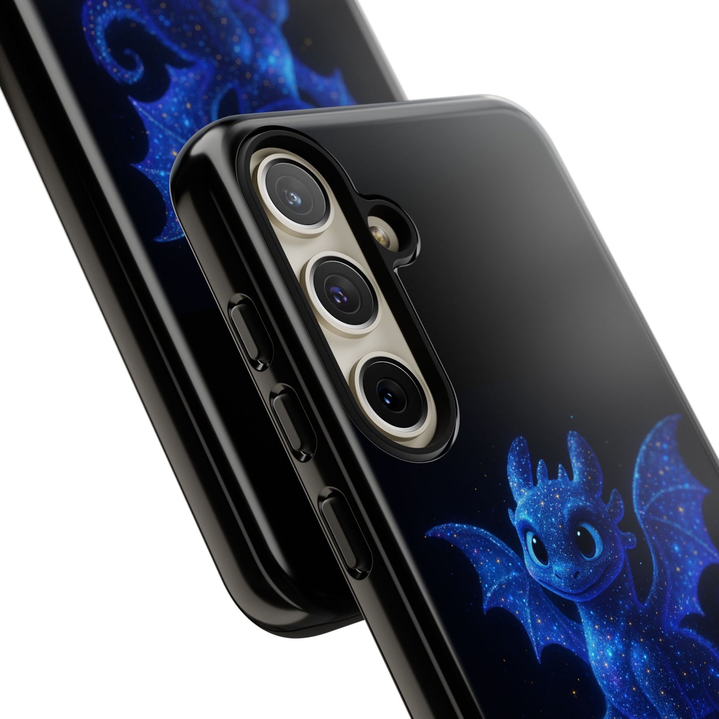 Galaxy Dragon Samsung Case - Fantasy Starry Night Art for Galaxy Phone | Cute Cosmic Dragon Phone Cover Gift for Her or Him