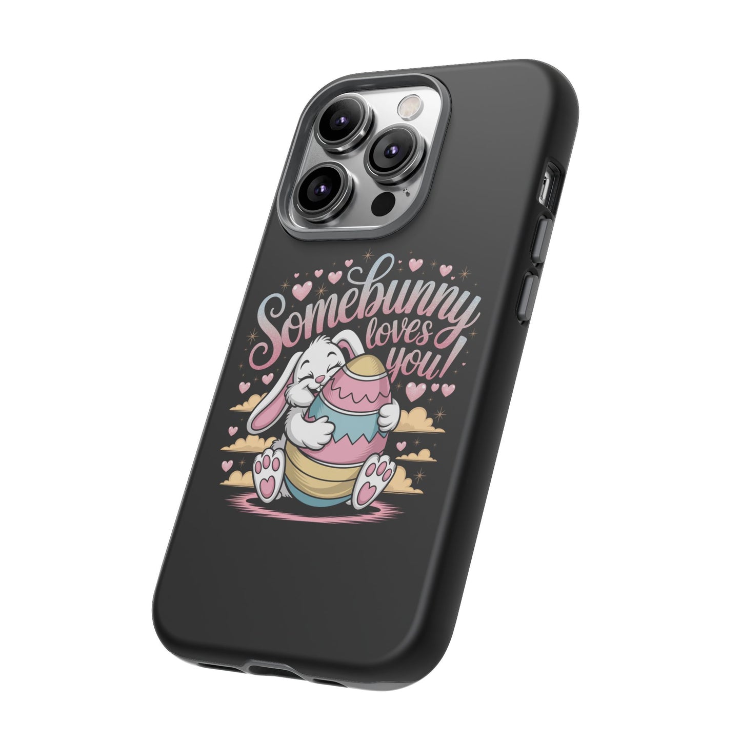 iPhone Case Somebunny Loves You Easter Bunny Easter Phone Case