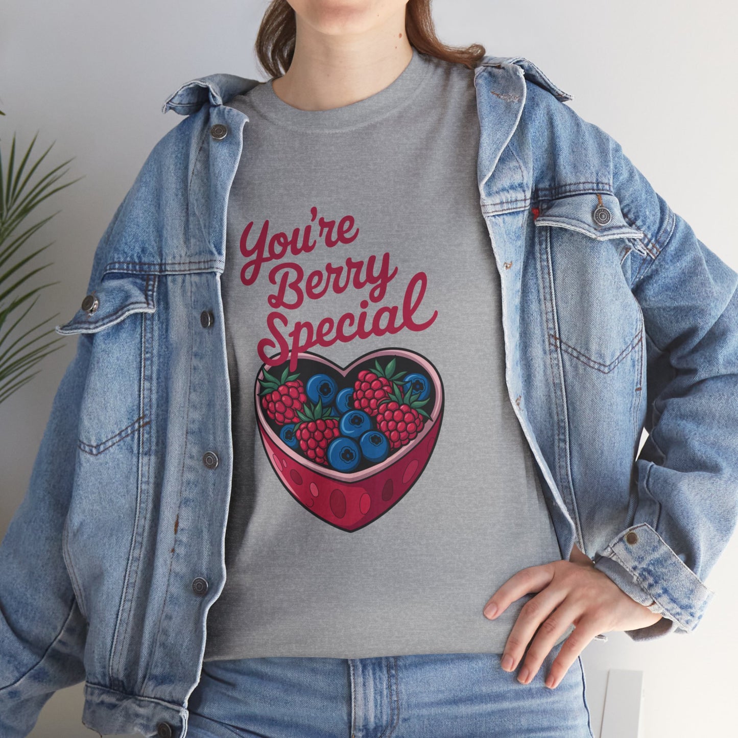 You’re Berry Special Shirt, Cute Valentine Shirt, Berry Pun T Shirt, Fruit Heart Graphic Tee, Valentine Gift Shirt, Love Pun Tee
