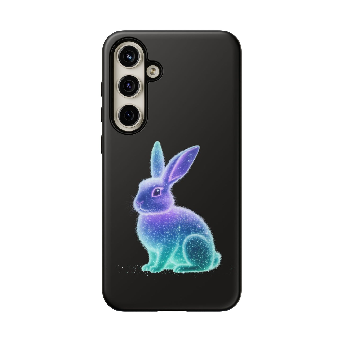Samsung Case Bioluminescent Easter Bunny Design Easter Phone Case Easter Bunny Samsung Case Easter Accessory