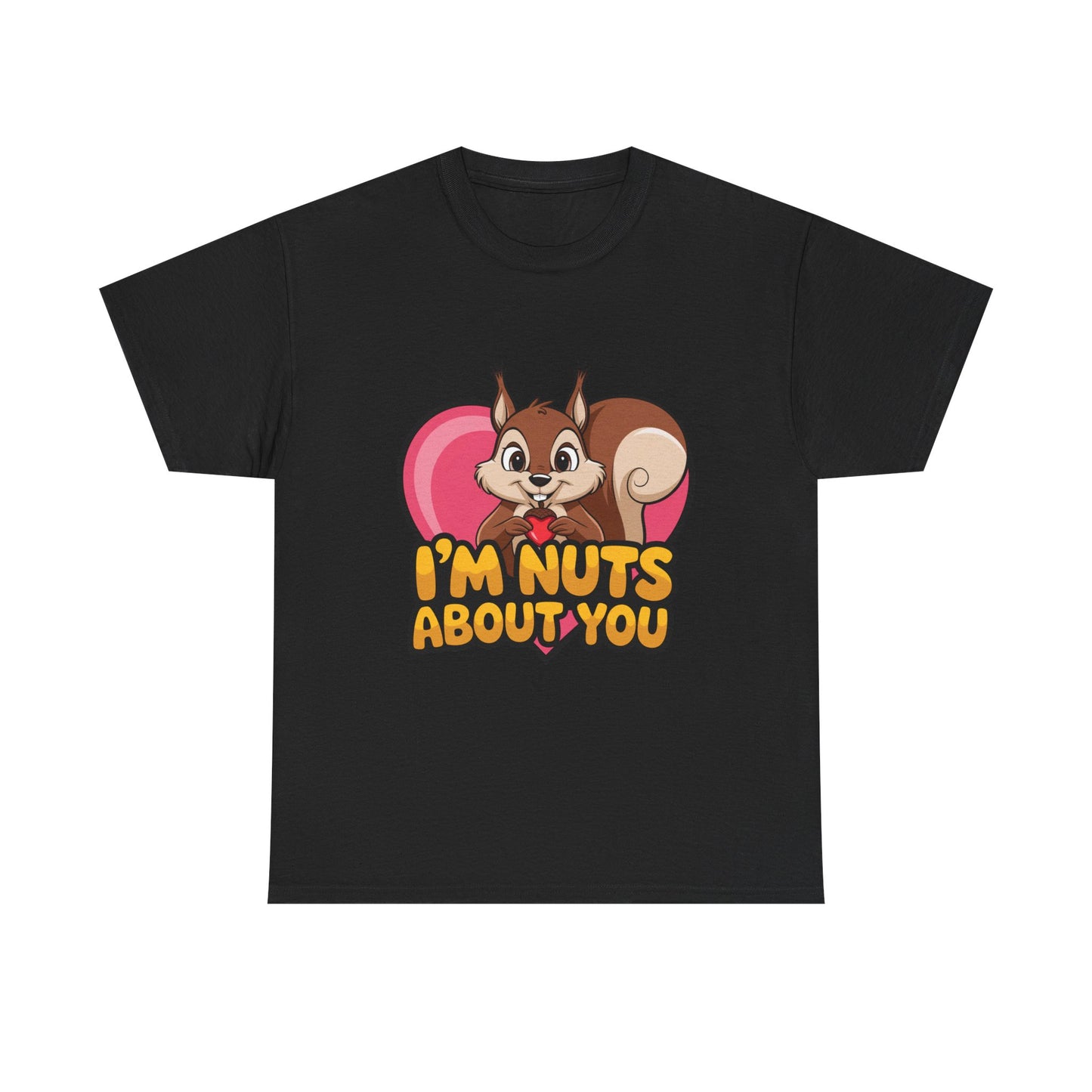 I’m Nuts About You Shirt, Funny Valentine Shirt, Squirrel Love T Shirt, Cute Animal Pun Tee, Valentine Gift For Him Her