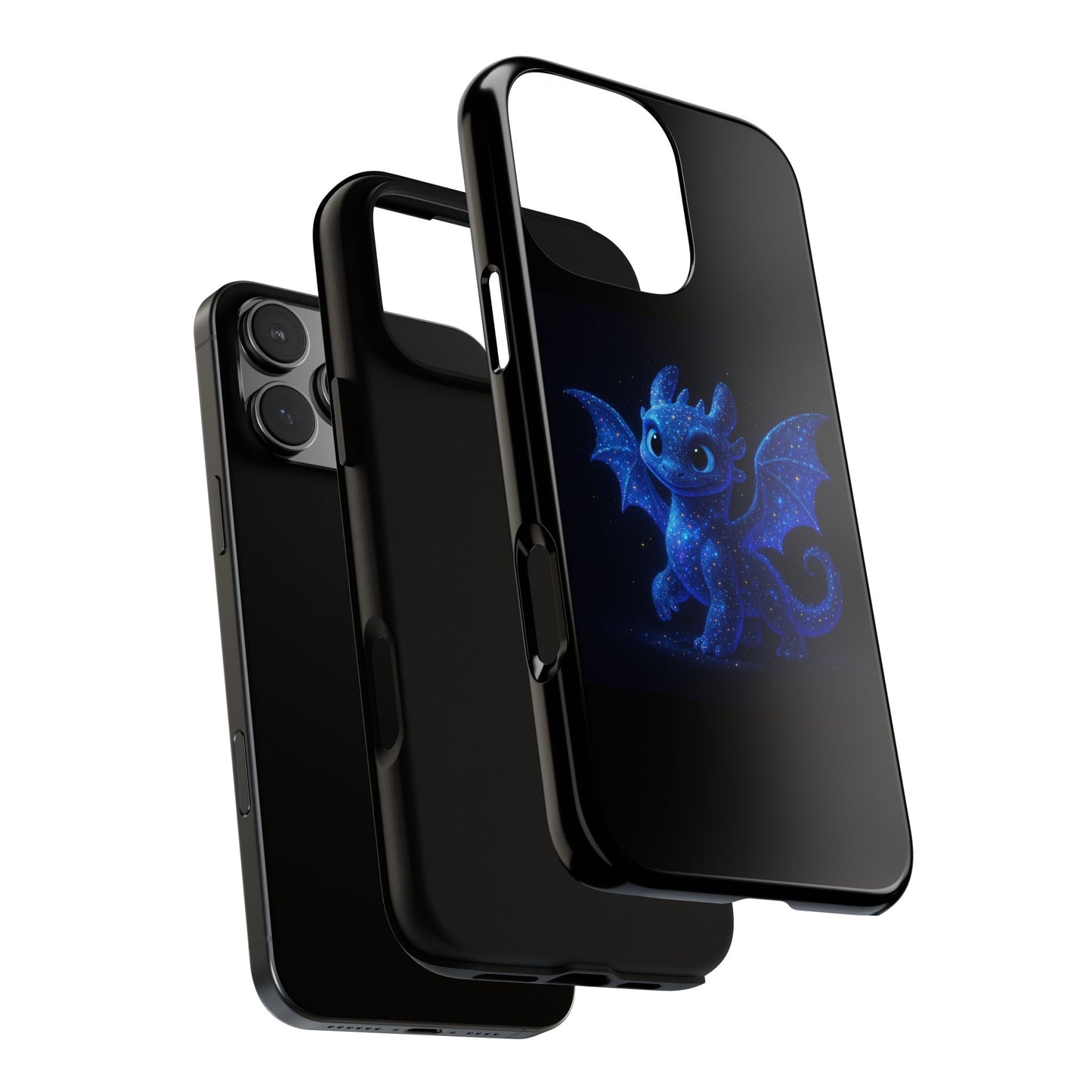 Galaxy Dragon iPhone Case - Cute Fantasy Star Phone Cover for iPhone Phones | Gift for Dragon Lover | Cosmic Creature Art