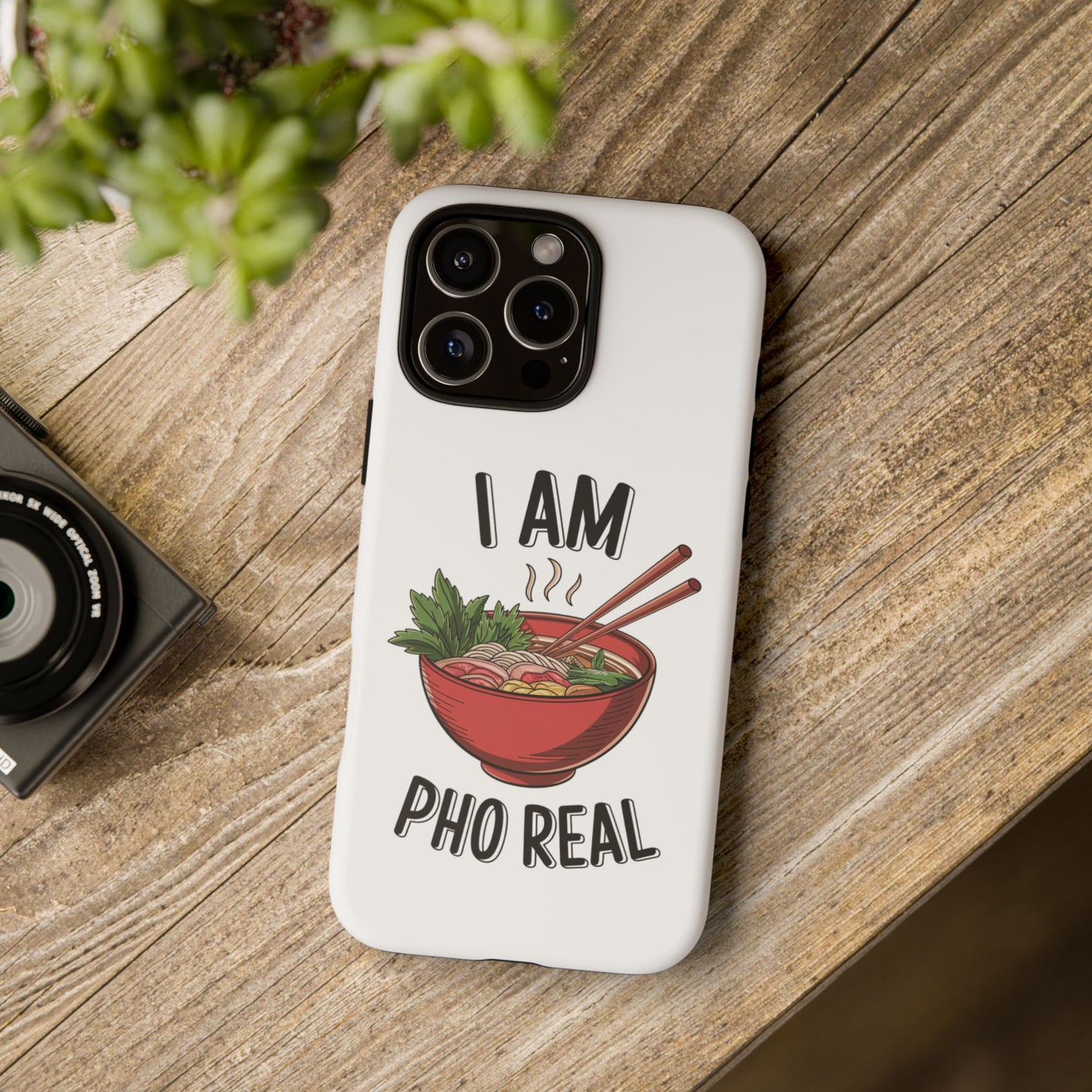 Pho Real Tough Phone Case Pho iPhone Case Foodie Phone Case