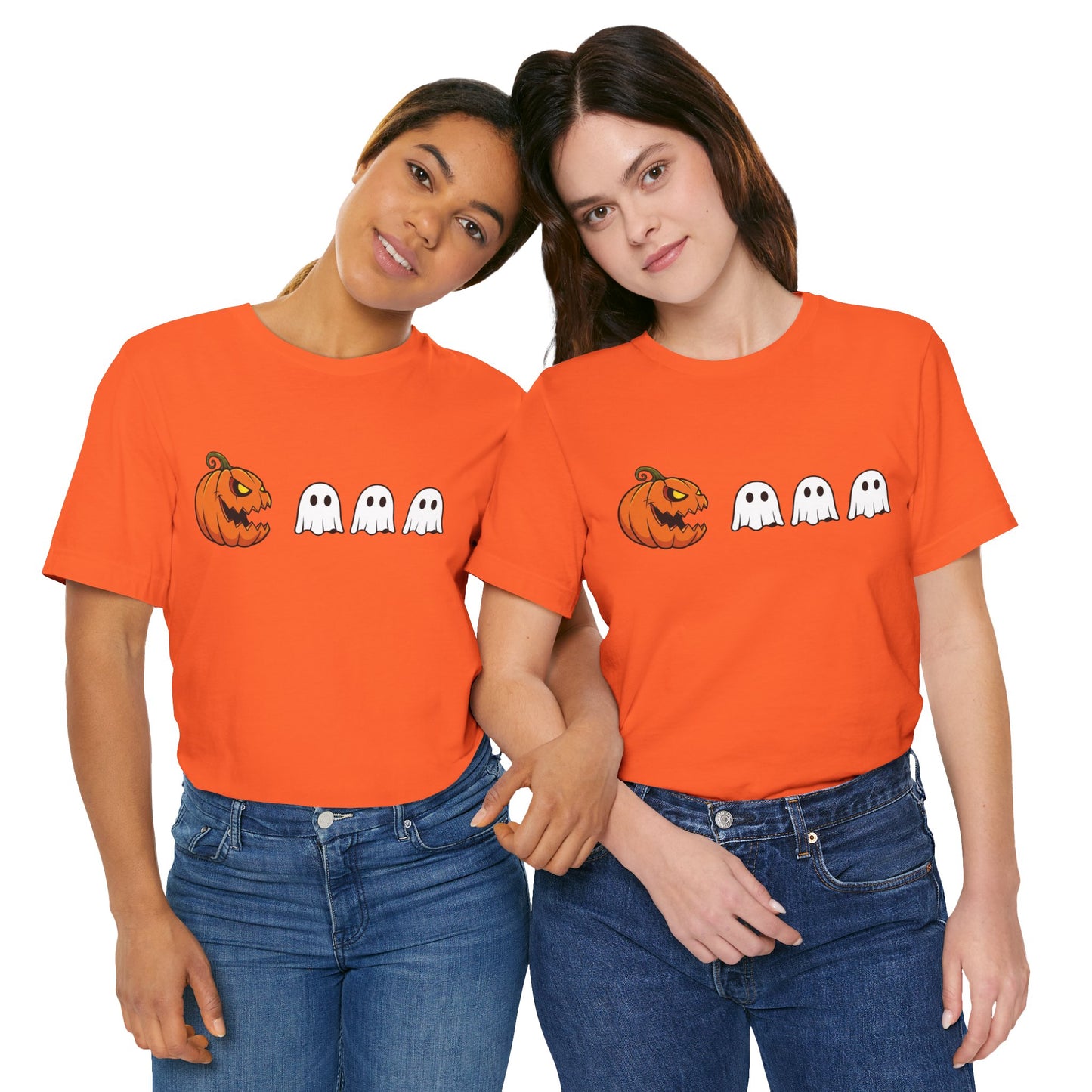 Pumpkin Pac-Man Shirt, Halloween Arcade Tee, Pumpkin Chase Ghosts Tee, Retro Gaming Halloween, Spooky Season Shirt, Vintage Game Pumpkin Top