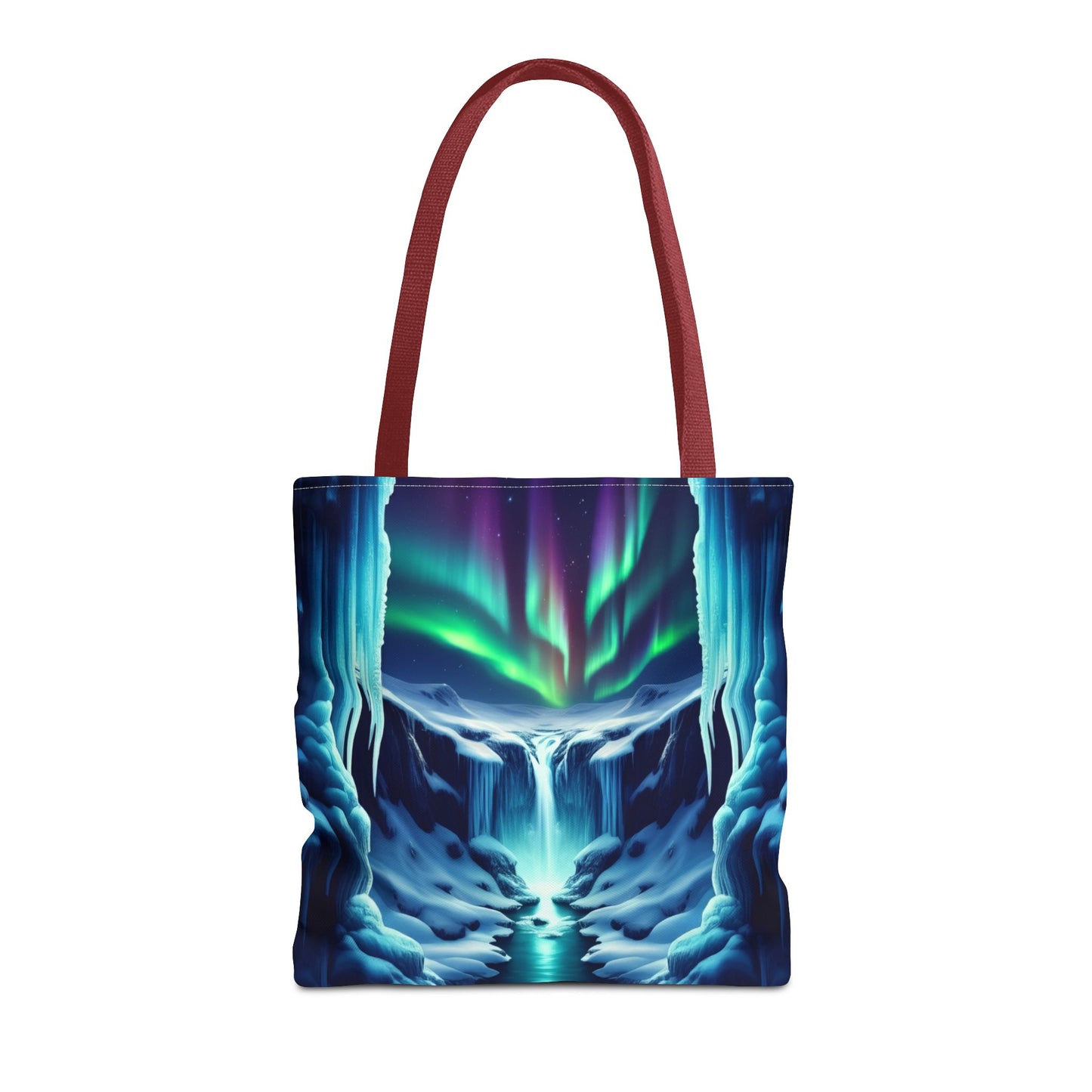 Icy Landscape Tote Bag