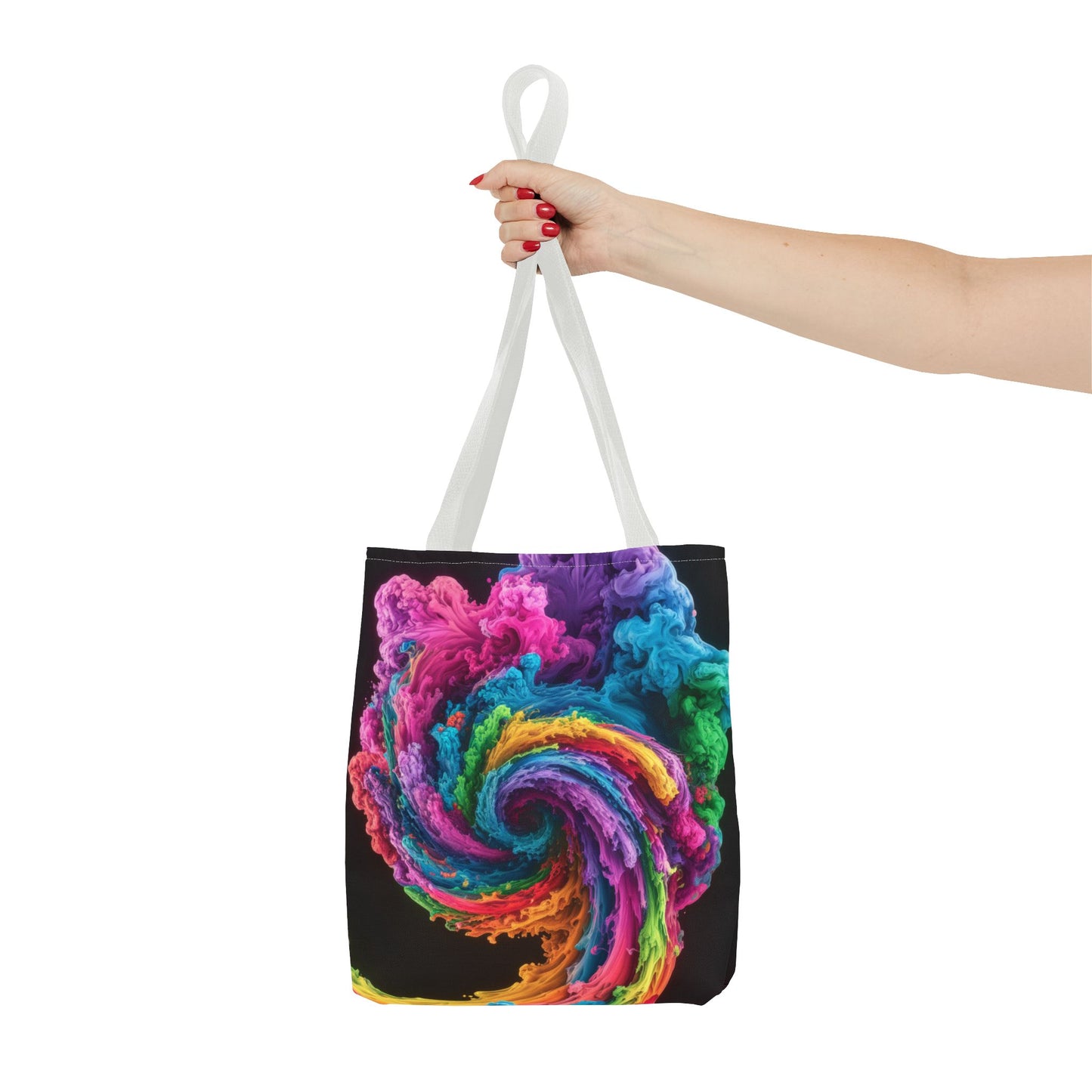 Colorful Swirl Tote Bag