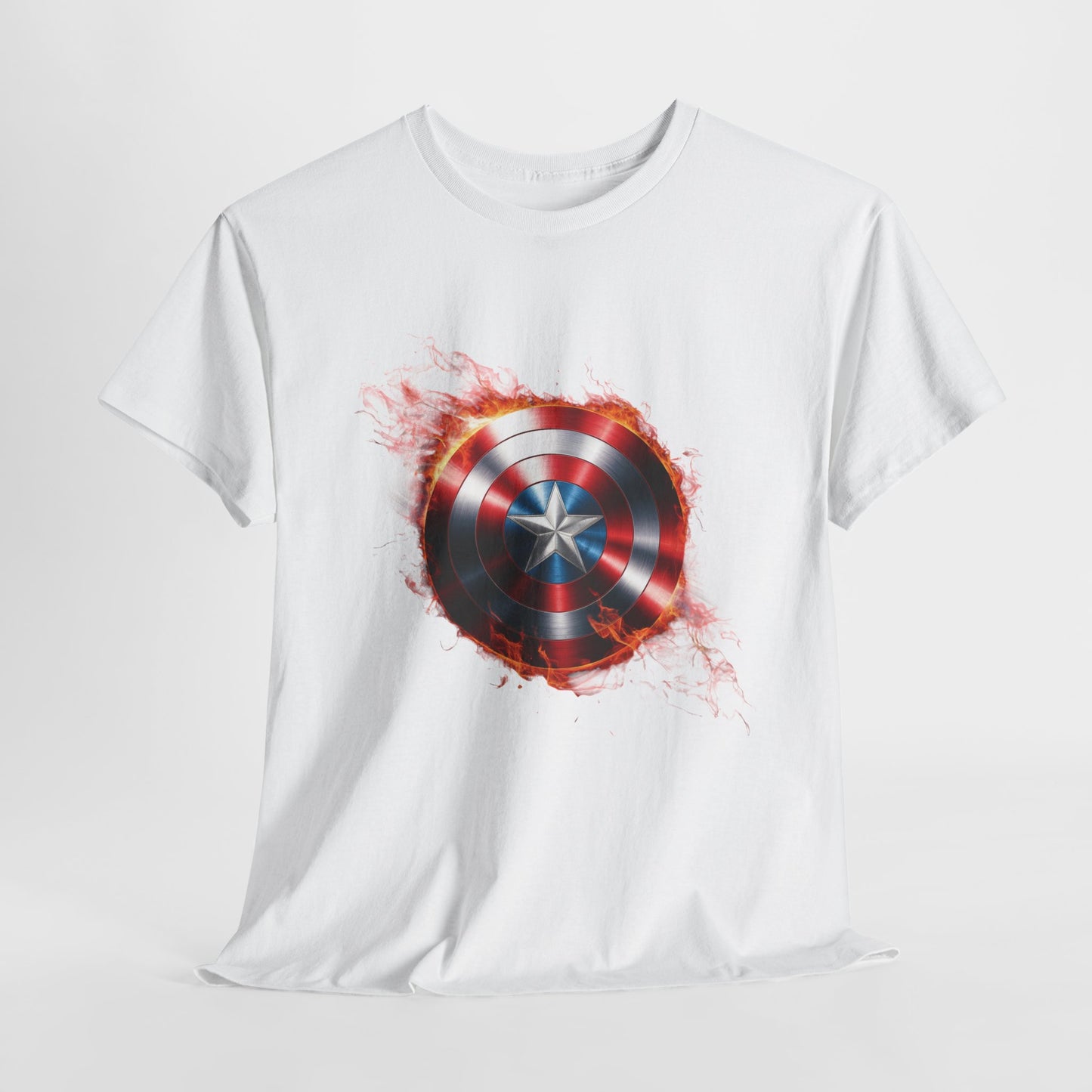 Captain America Flame Tee