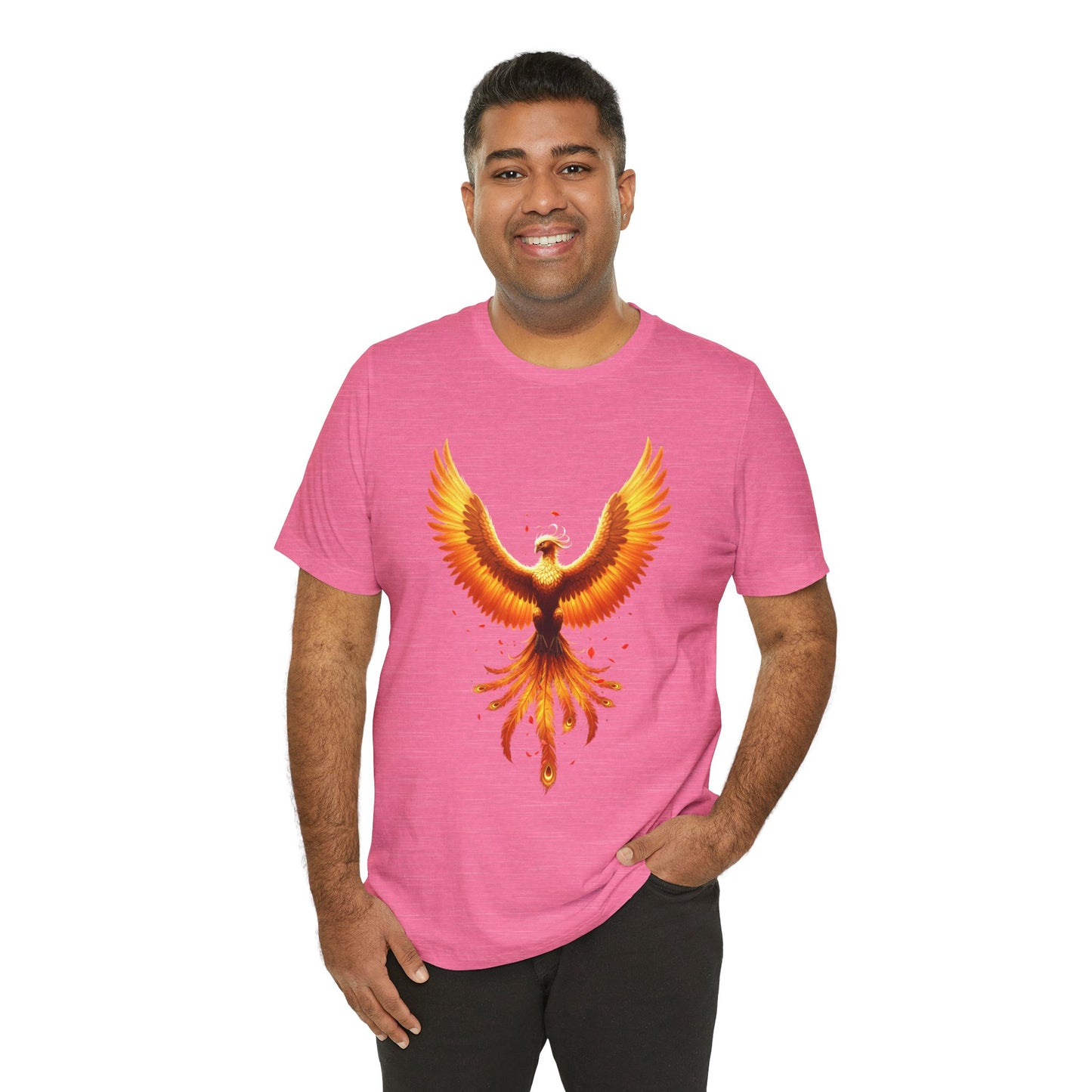 Phoenix Rising Shirt • Fiery Phoenix Graphic Tee • Rebirth Transformation Myth Shirt • Firebird Art Tee • Unisex Gift Tee XS‑5XL