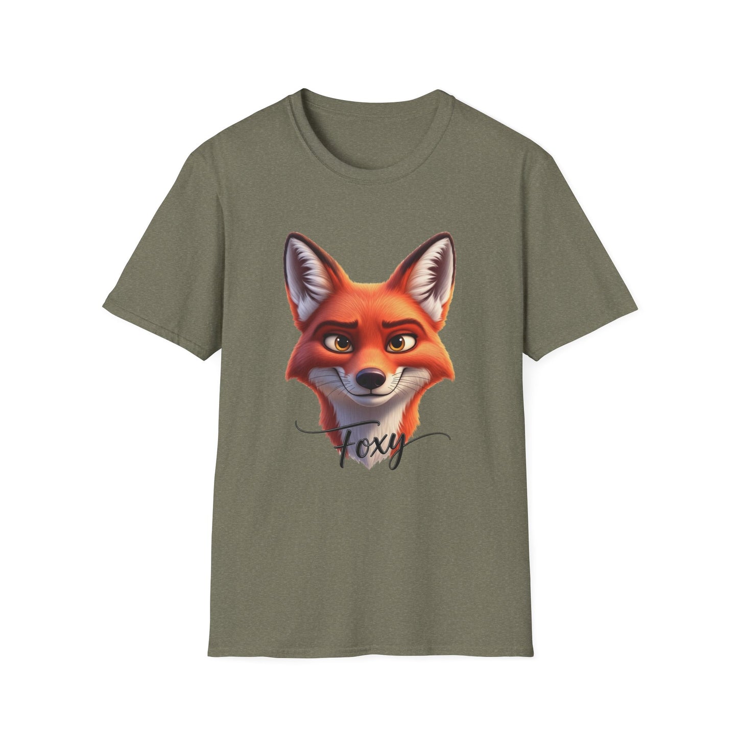 Foxy T-Shirt, Cute Fox Graphic Tee, Animal Lover Shirt, Fun And Confident Top, Playful Pun Gift, Soft Cotton Tee For Everyday Wear