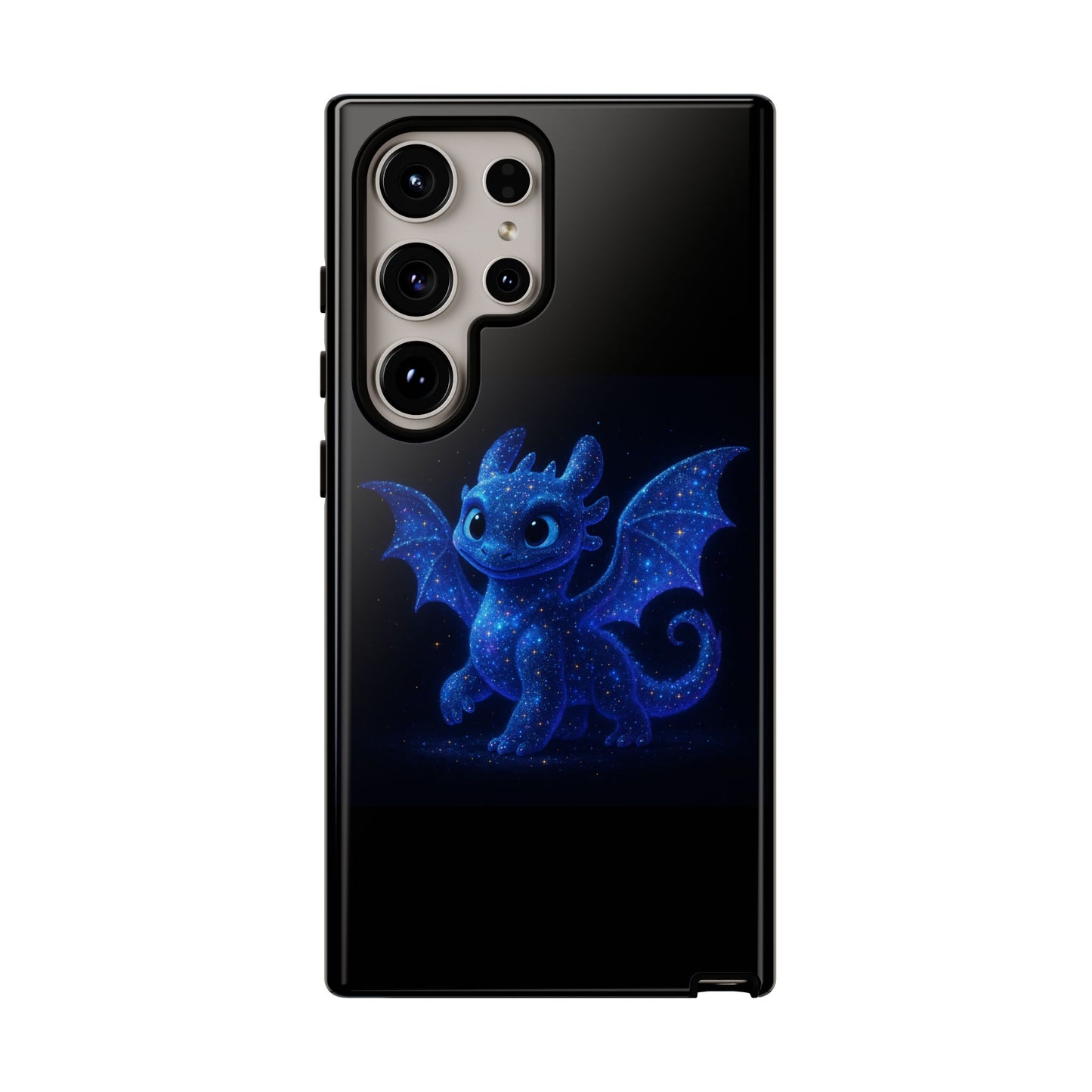 Galaxy Dragon Samsung Case - Fantasy Starry Night Art for Galaxy Phone | Cute Cosmic Dragon Phone Cover Gift for Her or Him