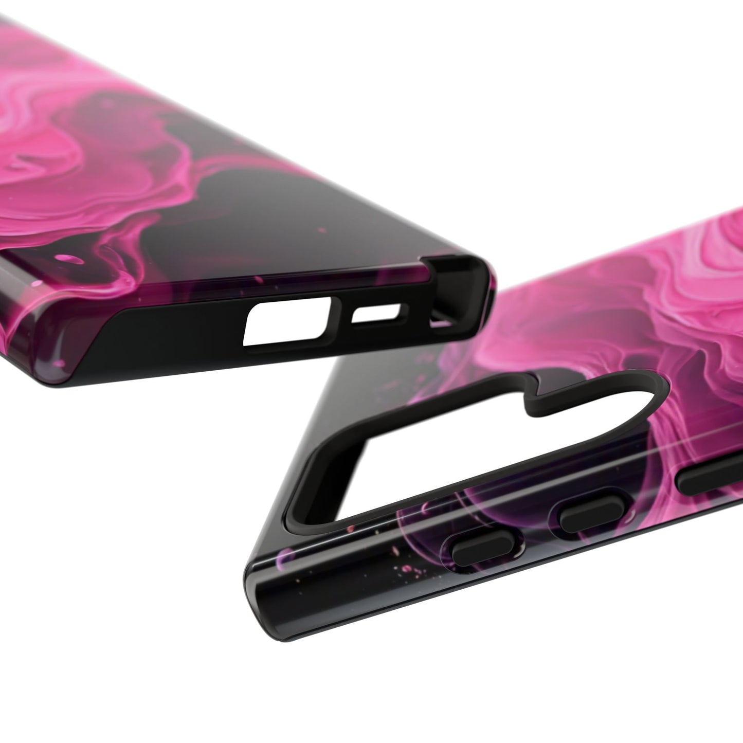 Samsung Galaxy Pink Paint Splash phone cover