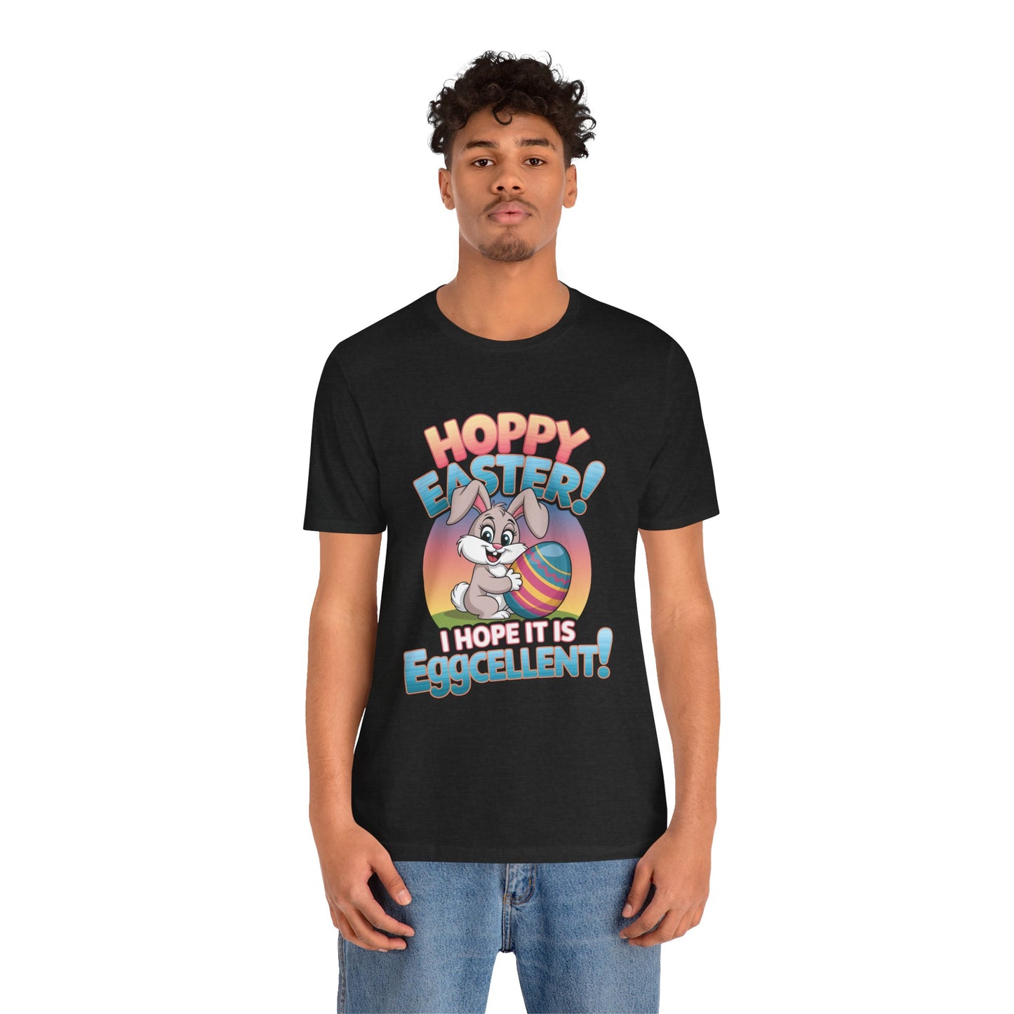 Happy Easter Unisex Tee Easter Shirt Easter Bunny T Shirt Easter Apparel Easter Bunny Outfit