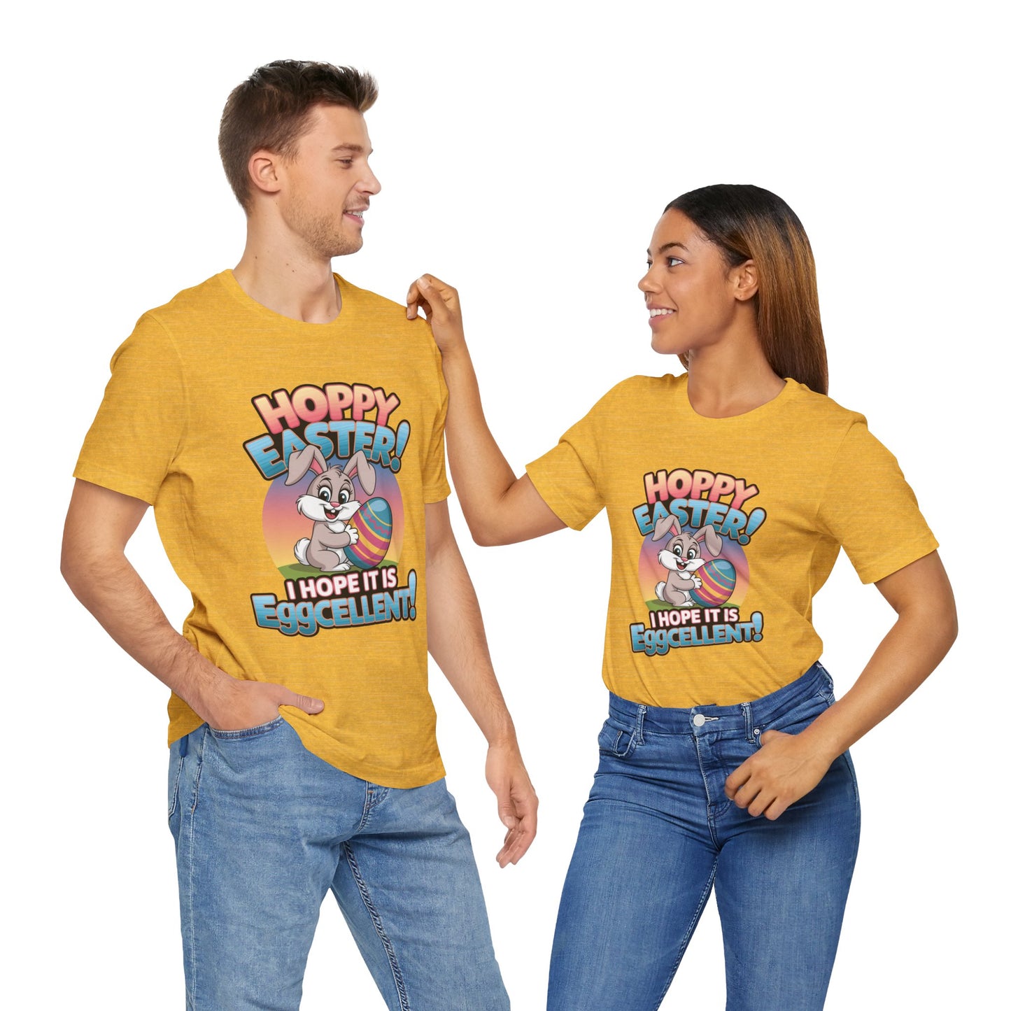 Happy Easter Unisex Tee Easter Shirt Easter Bunny T Shirt Easter Apparel Easter Bunny Outfit