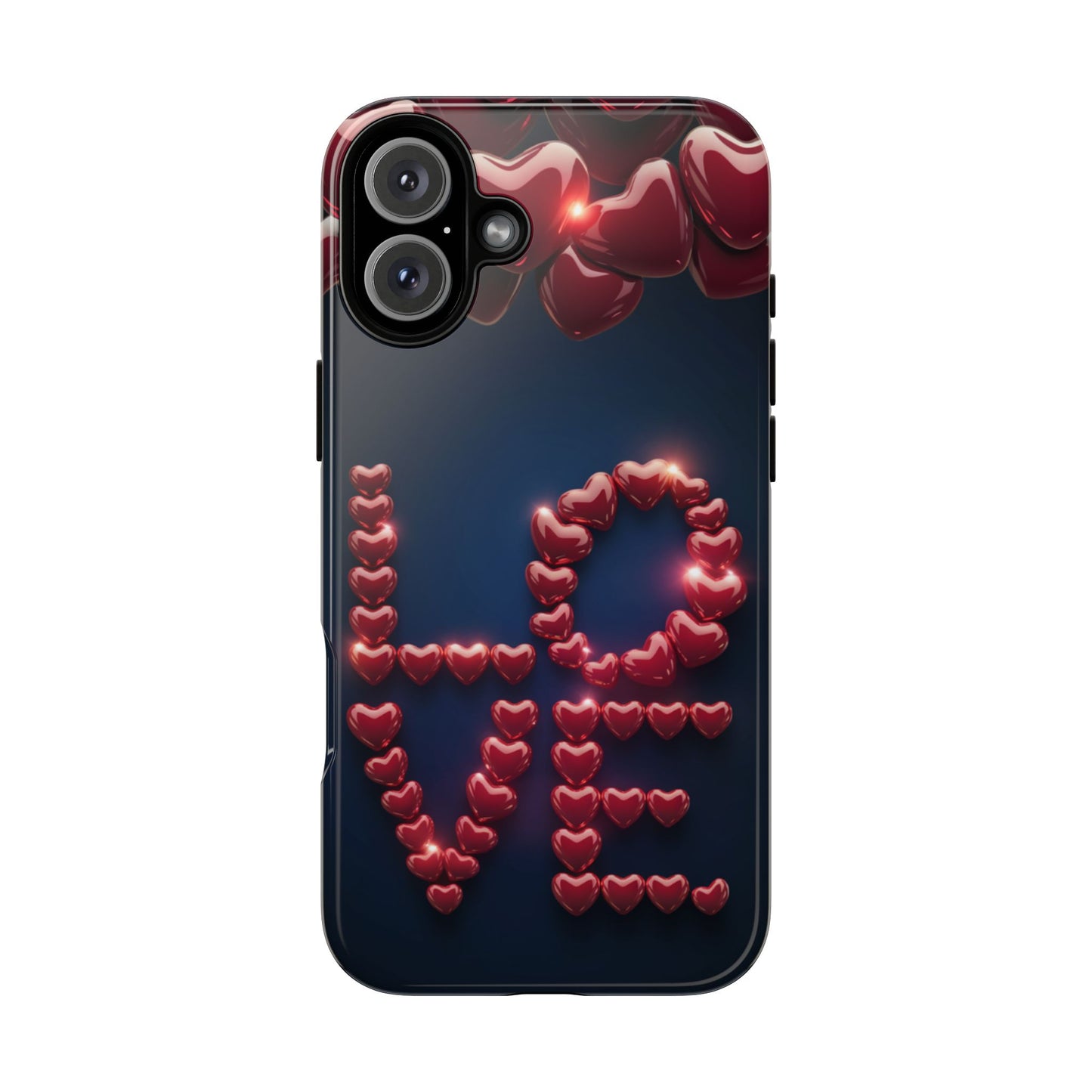 iPhone Case - Love Hearts Design