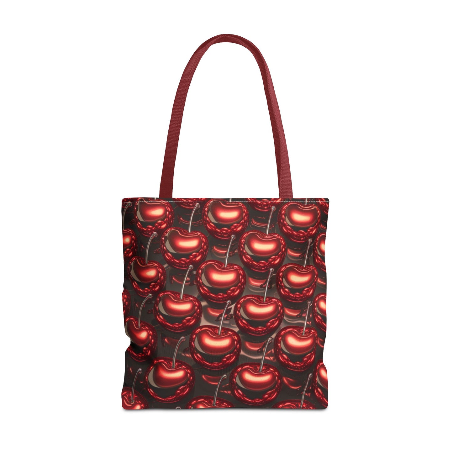 Cherry Tile Tote Bag