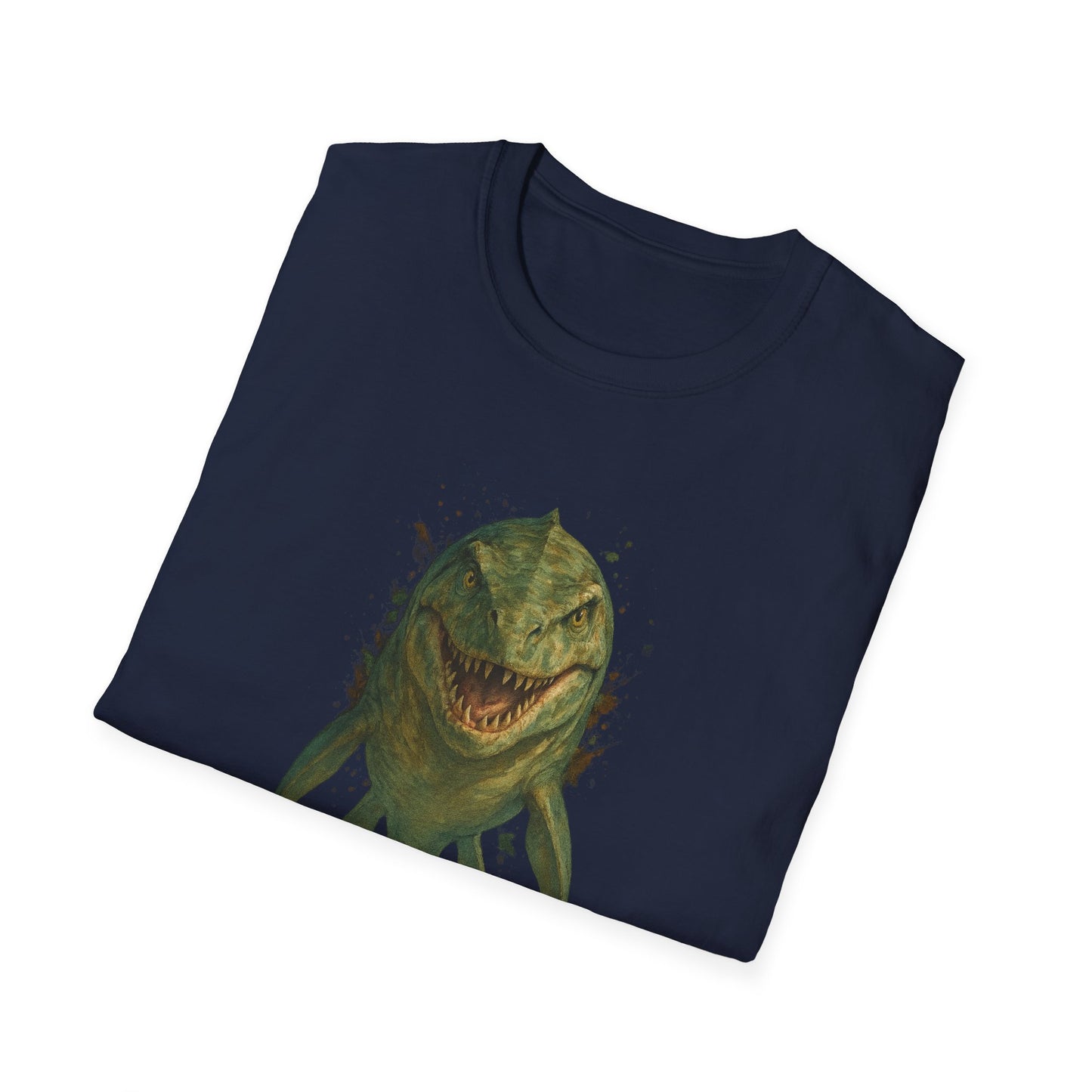 Watercolor Mosasaurus T-Shirt | Prehistoric Sea Dinosaur Tee | Fossil Lover Gift | Unisex Cotton Graphic Shirt Jurassic Tee