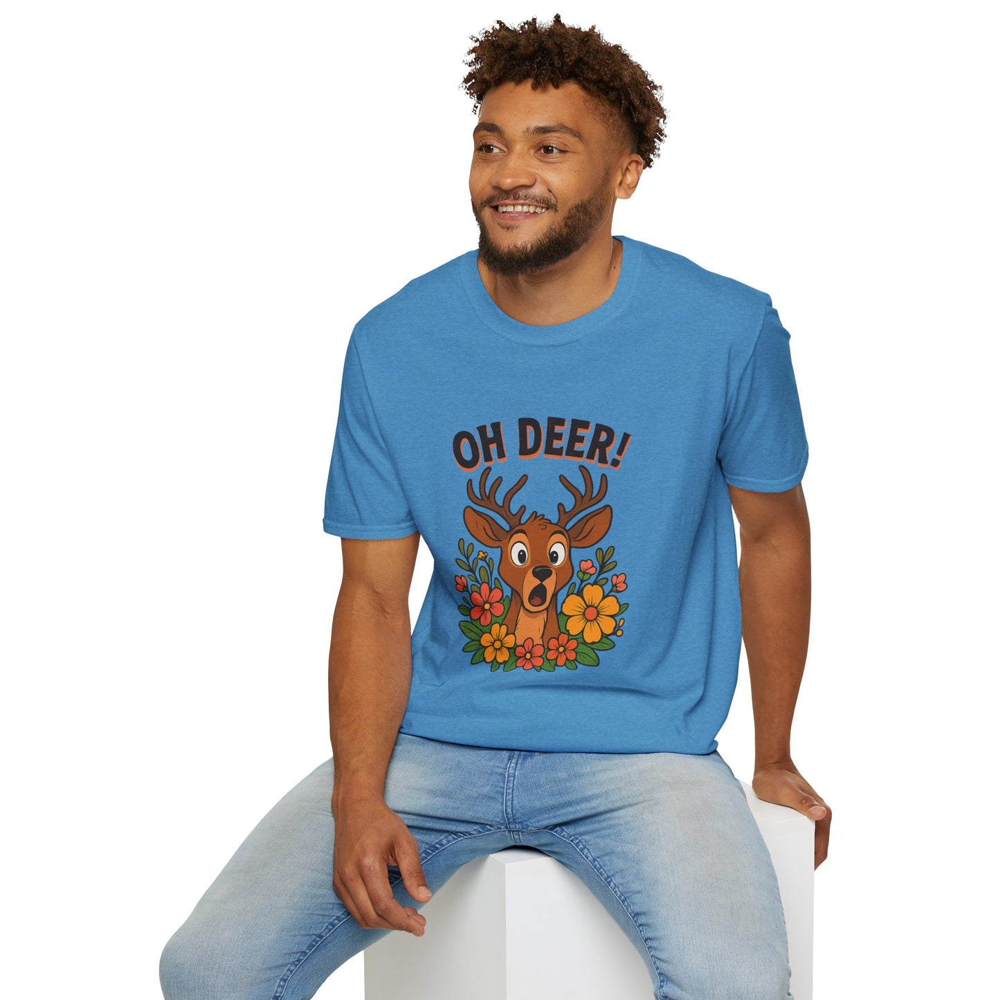 Oh Deer T-Shirt Animal Apparel Wildlife shirt Deer Tee Gift for Animal Lovers
