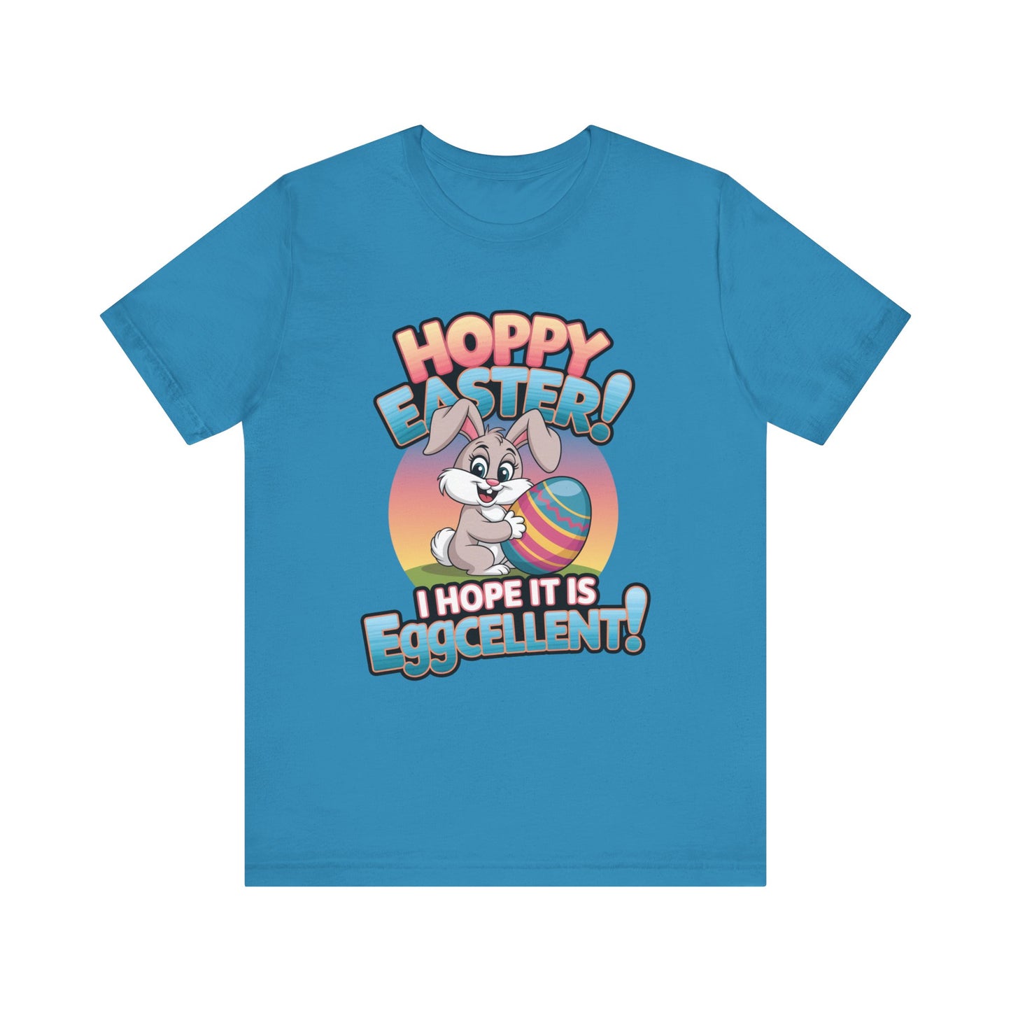 Happy Easter Unisex Tee Easter Shirt Easter Bunny T Shirt Easter Apparel Easter Bunny Outfit