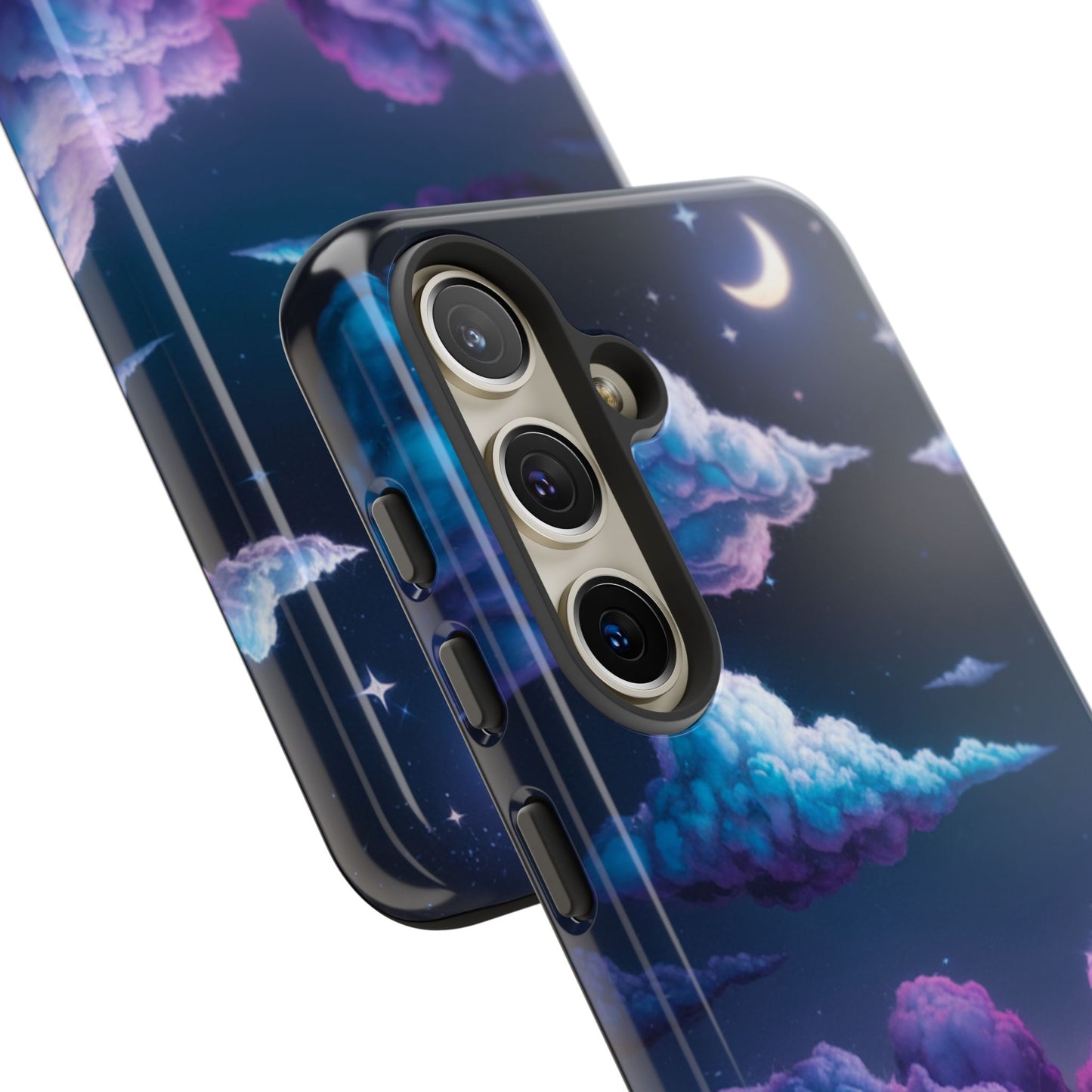 Dreamy Clouds & Moon Tough Samsung Galaxy Case