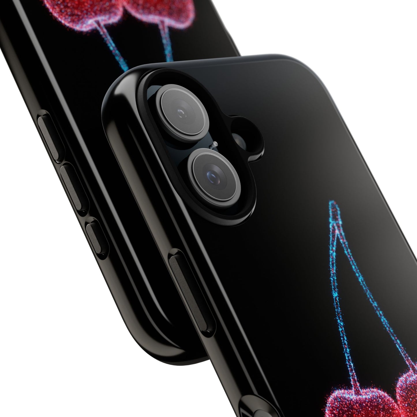 iPhone Case Bioluminescent Cherries Cherry Phone Case Cherry iPhone Case