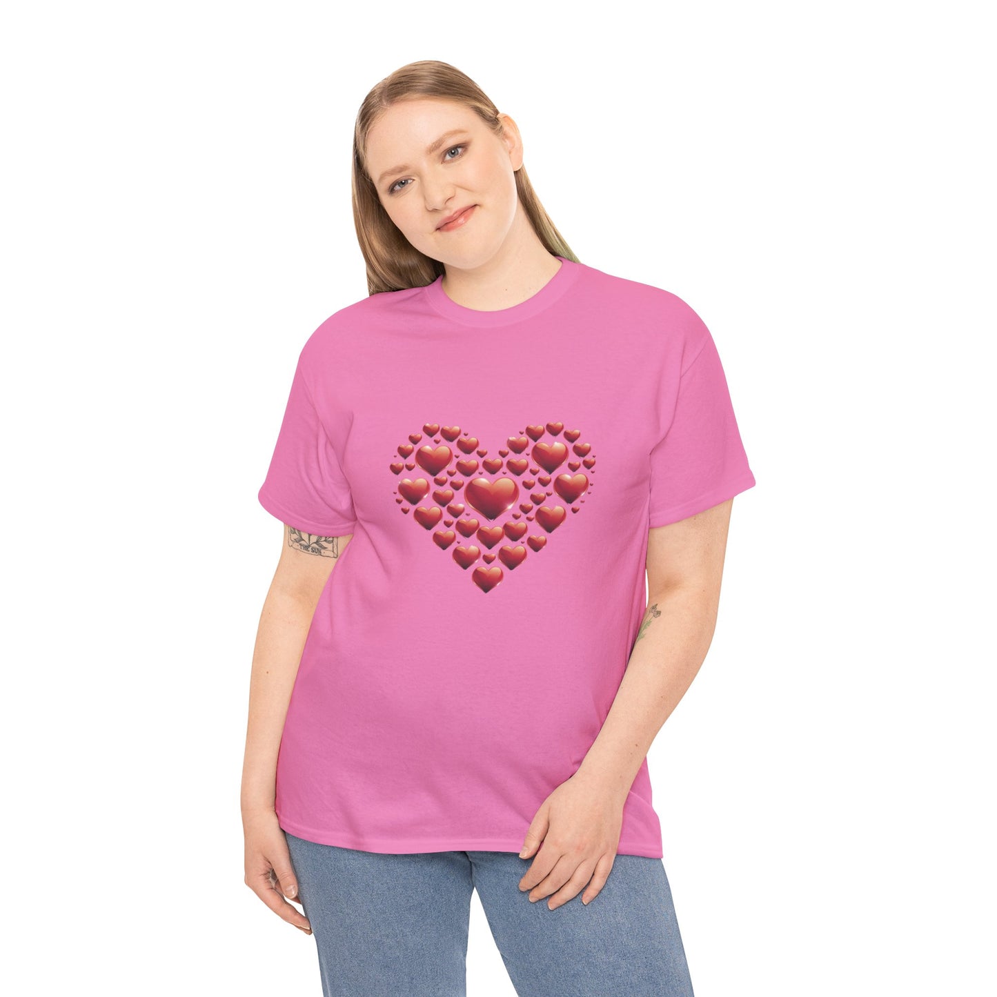 Heart Of Hearts Shirt, Minimal Valentine Shirt, Red Heart Graphic Tee, Love Aesthetic T Shirt, Valentine Gift Shirt