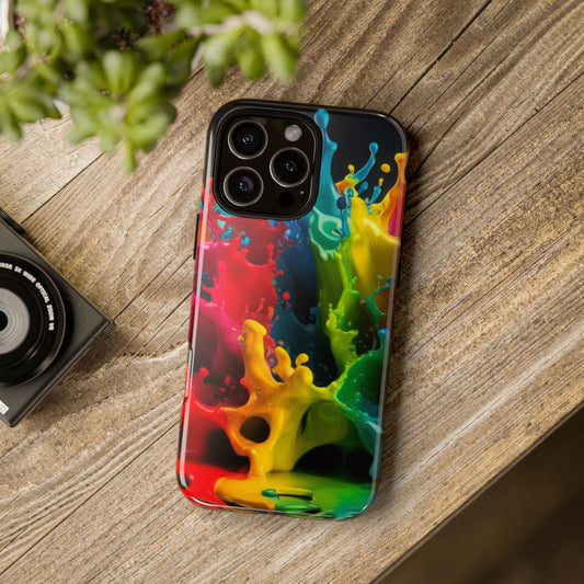 Vibrant Splash iPhone Case - Color Burst iPhone Case