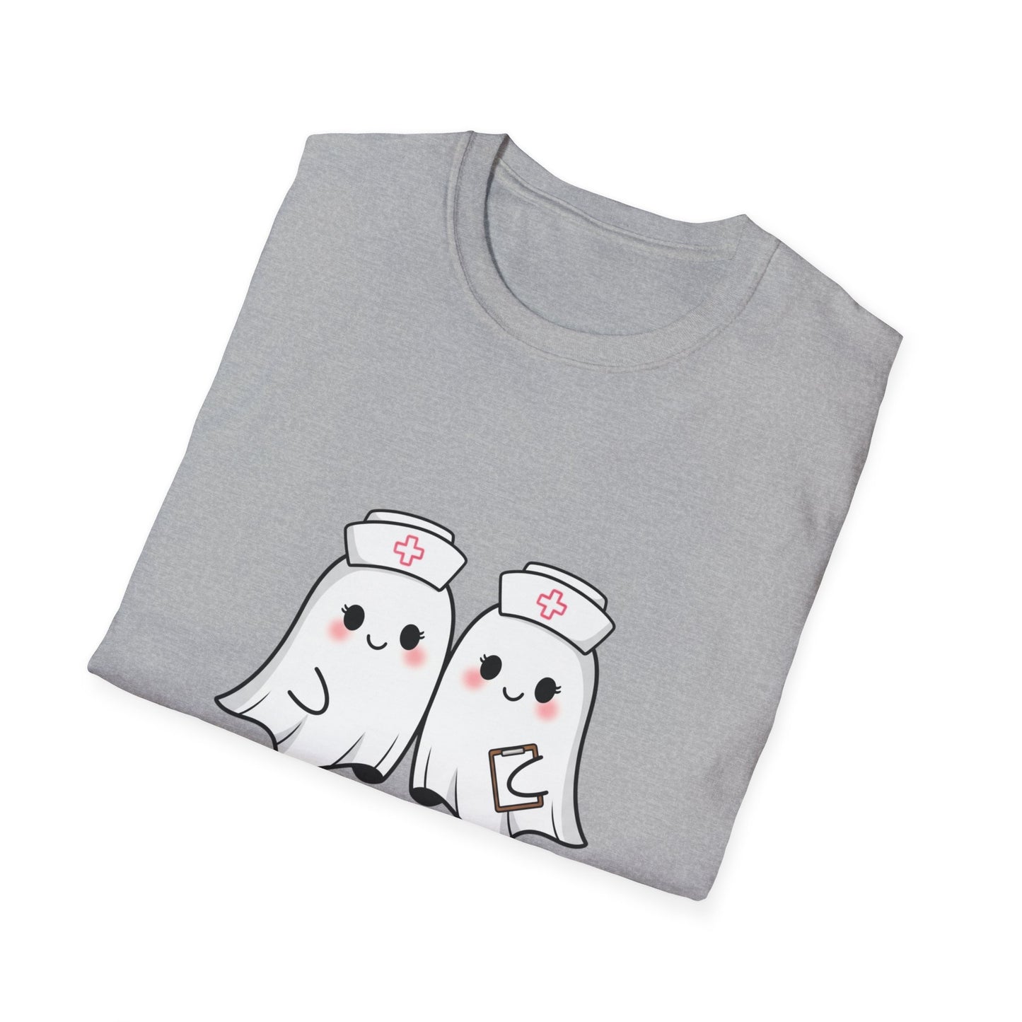 Boo Boo Crew Nurse Ghost Funny T-Shirt | Cute Medical Ghost Tee | EMT Nurse Gift | Halloween Medical Humor | Staff Crew Tee Shirt