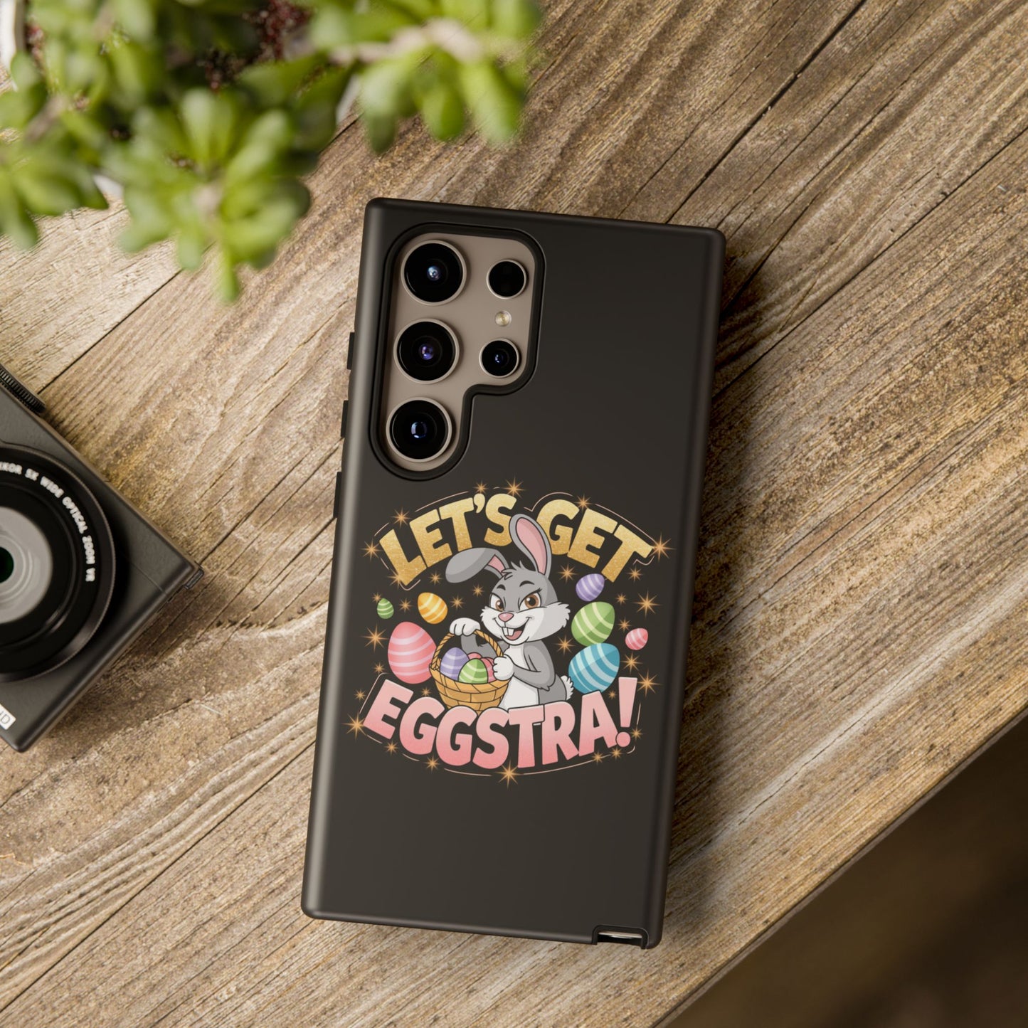 Samsung Phone Case Easter Bunny Let's Get Eggstra Samsung Case