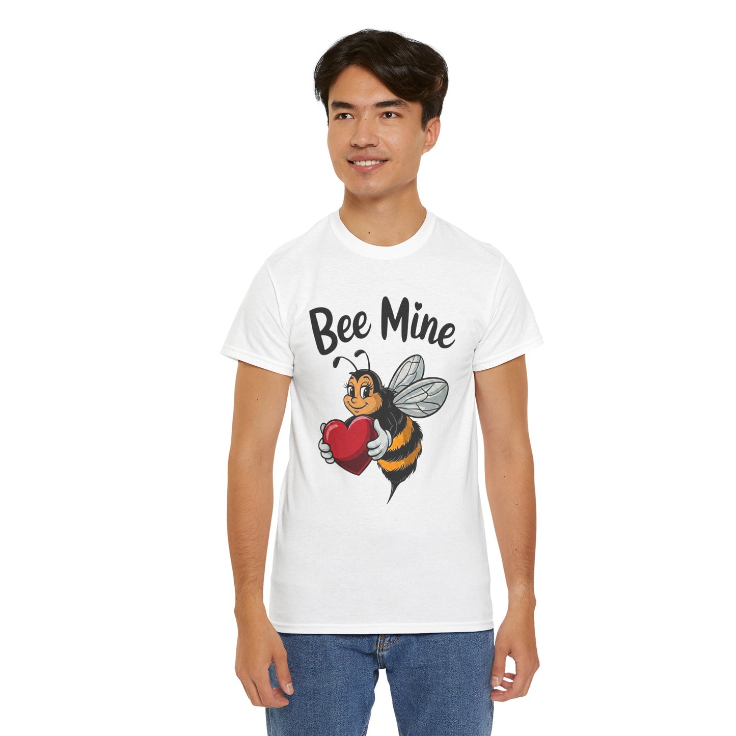 Bee Mine Shirt, Cute Valentine Shirt, Bee Love T Shirt, Funny Valentine Pun Tee, Heart Bee Graphic Shirt, Valentine Gift