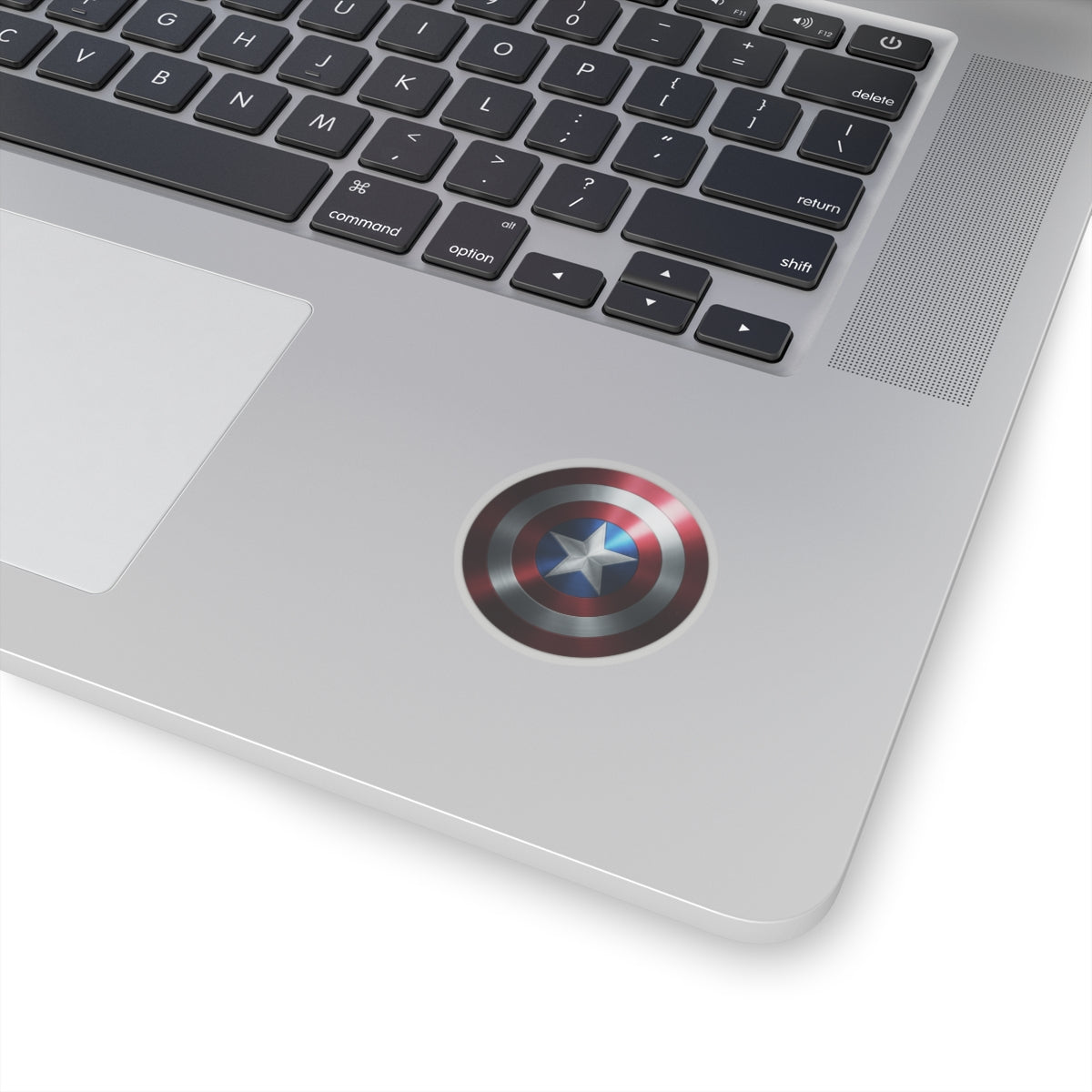 Captain America Shield Kiss-Cut Stickers - Perfect for Fans and Collectors